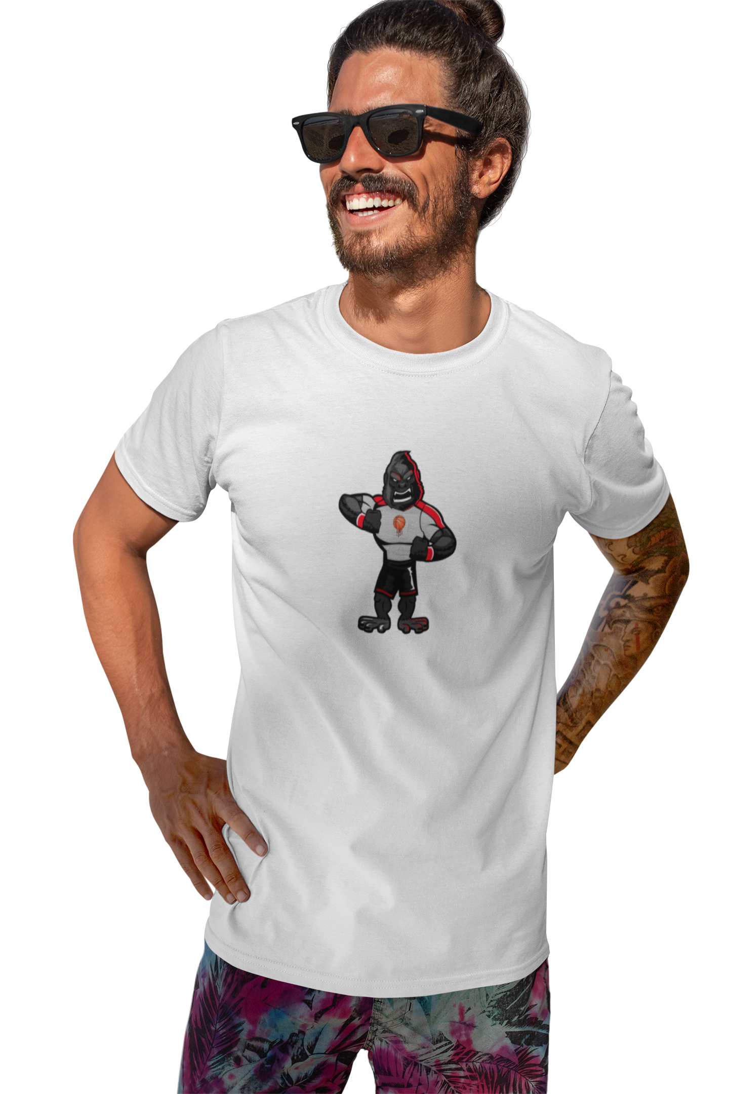 Nome do produto  CAMISETA MASCULINA T-SHIRT CLASSIC: REDDOGS GORILLA FÊNIX