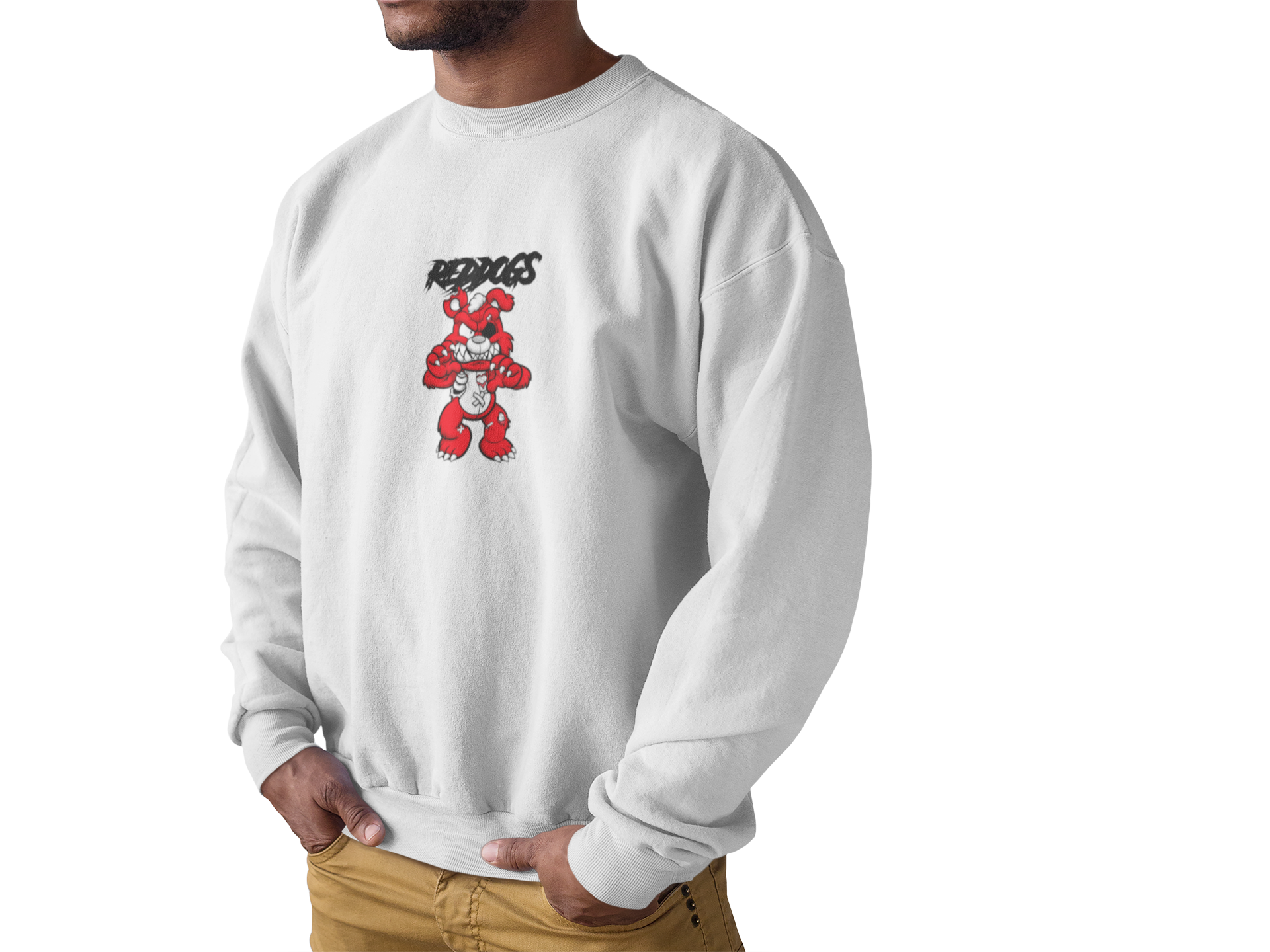 Nome do produto  MOLETOM FECHADO UNISSEX: REDDOGS CLUTCH