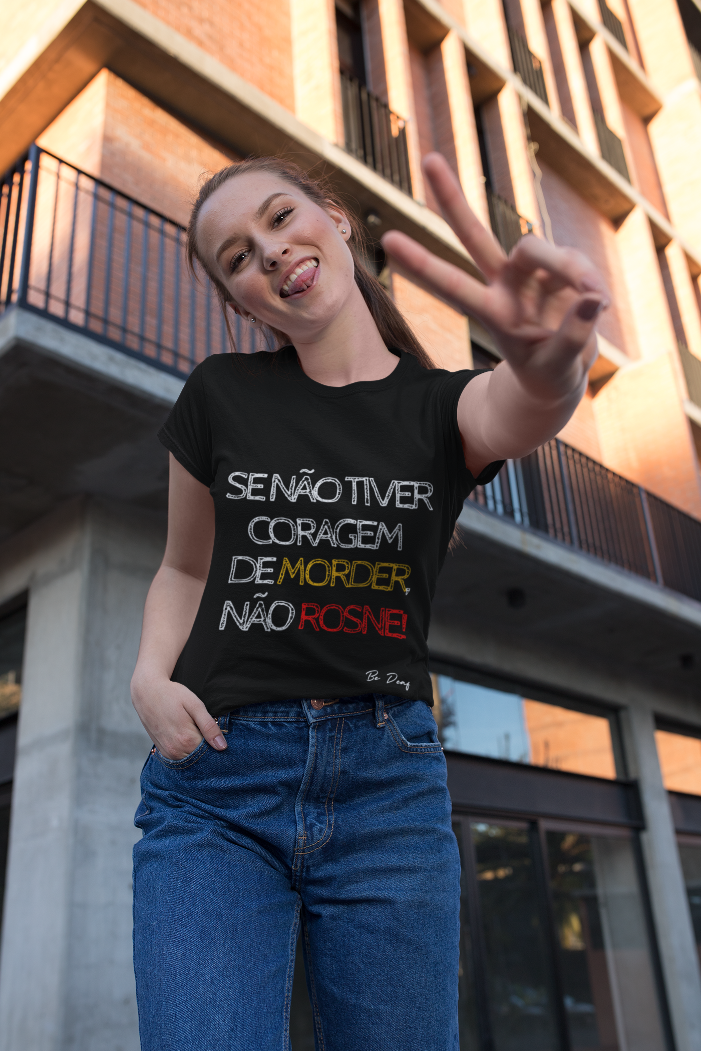 SE NÃO TIVER CORAGEM DE MORDER NÃO ROSNE