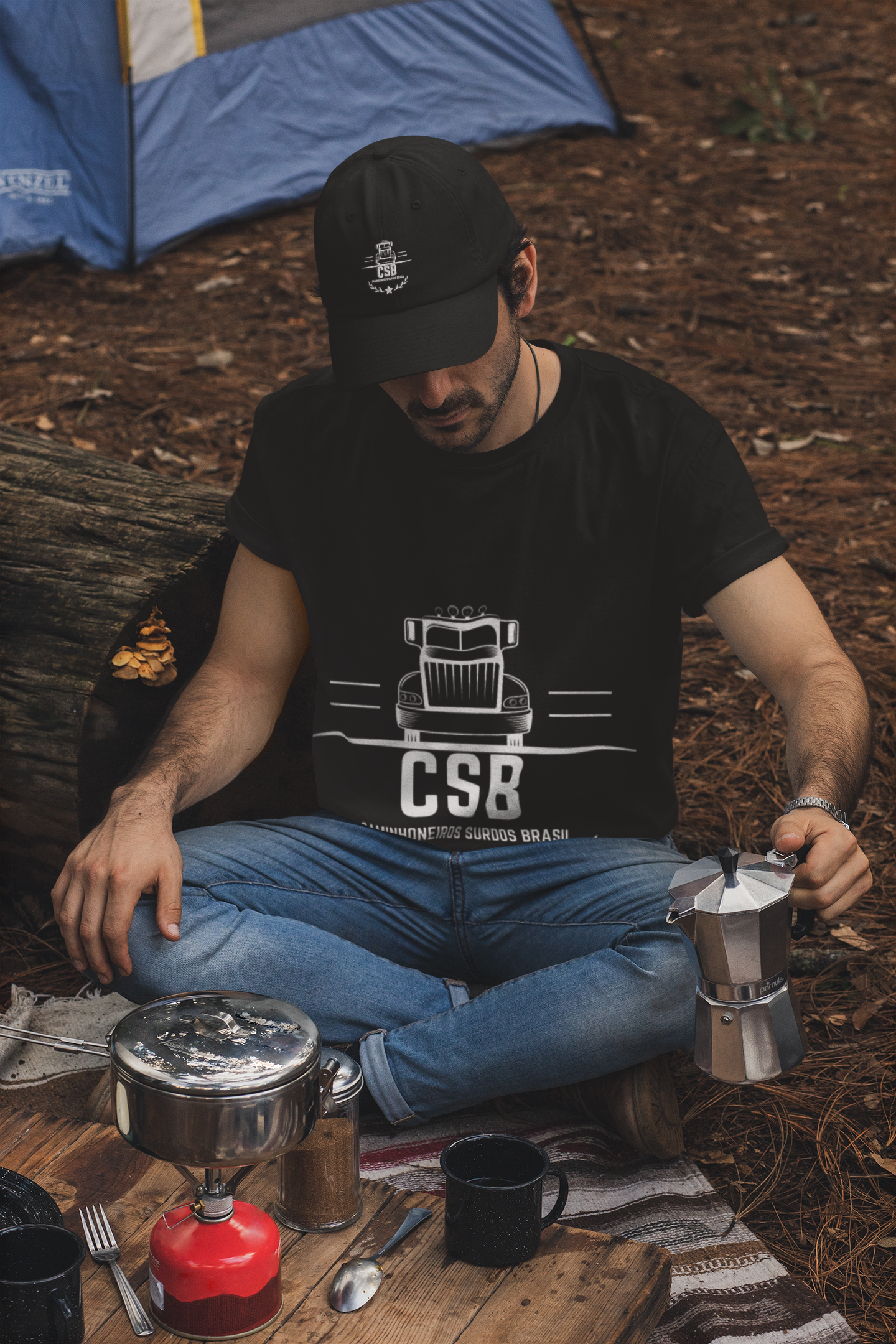 BONÉ CSB AMERICANO COM TELA