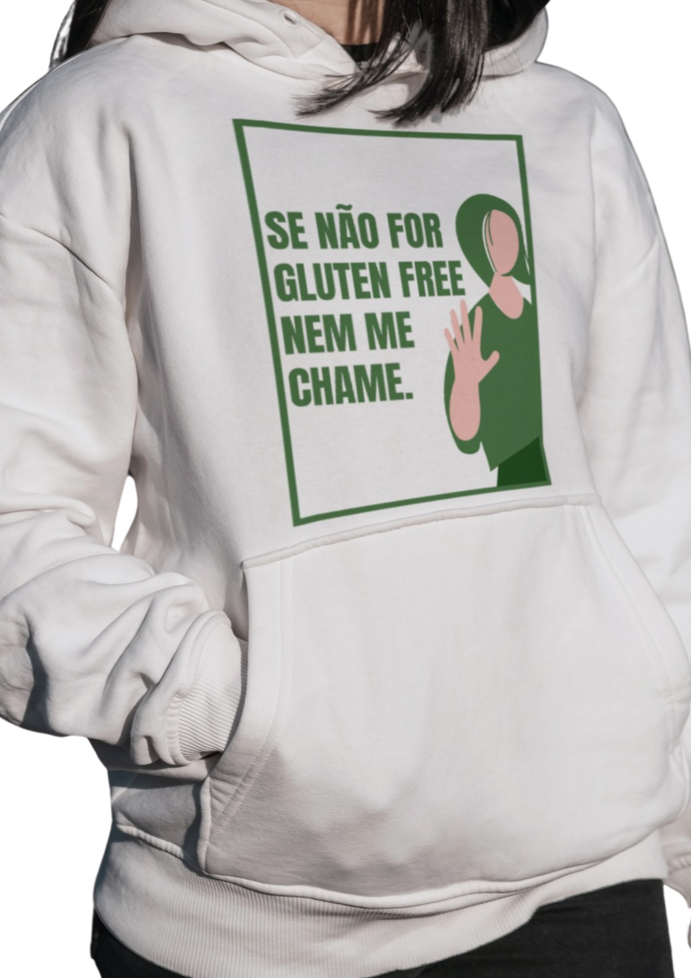 Moleton Canguru Nem me Chame