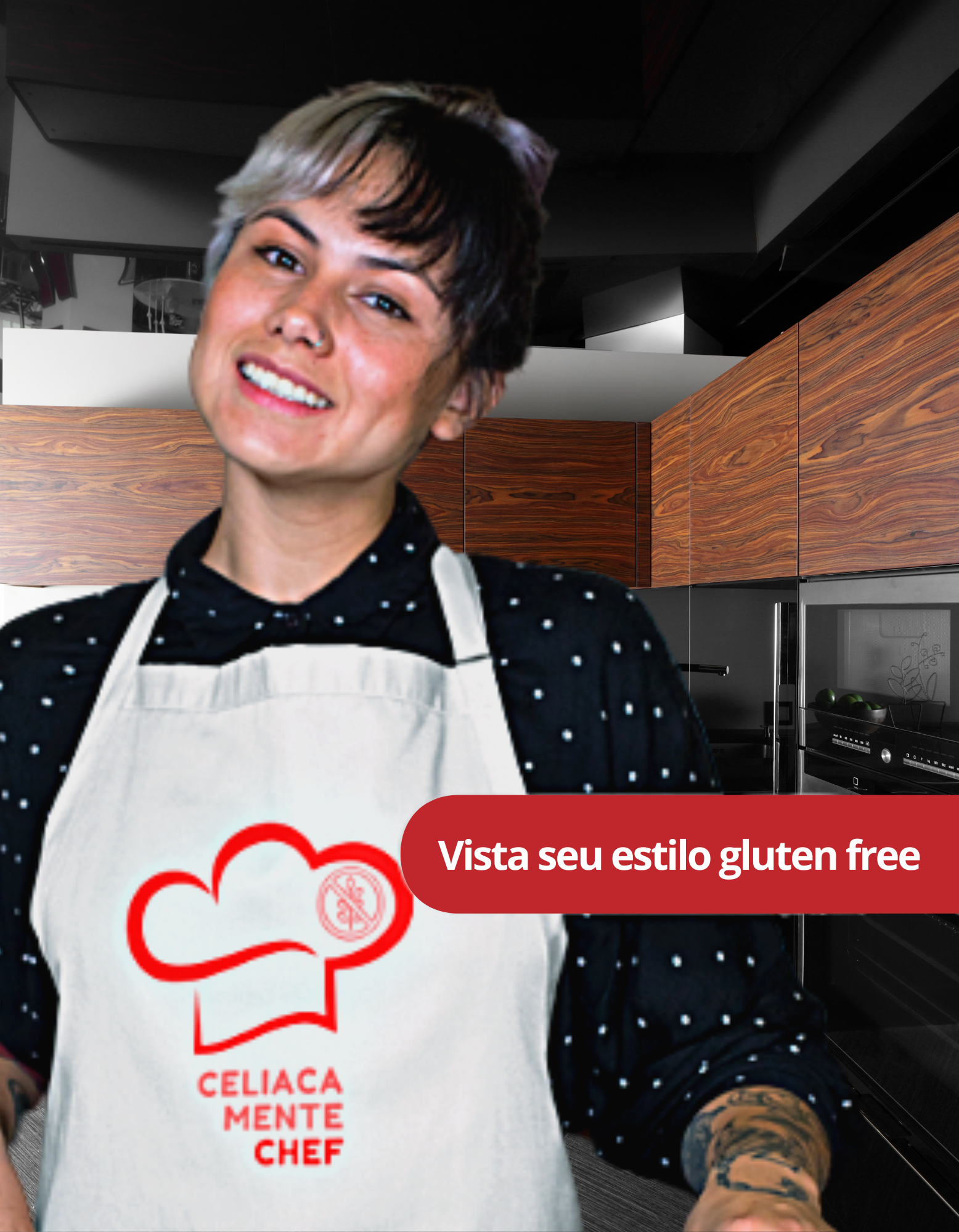 Avental Celiacamente Chef