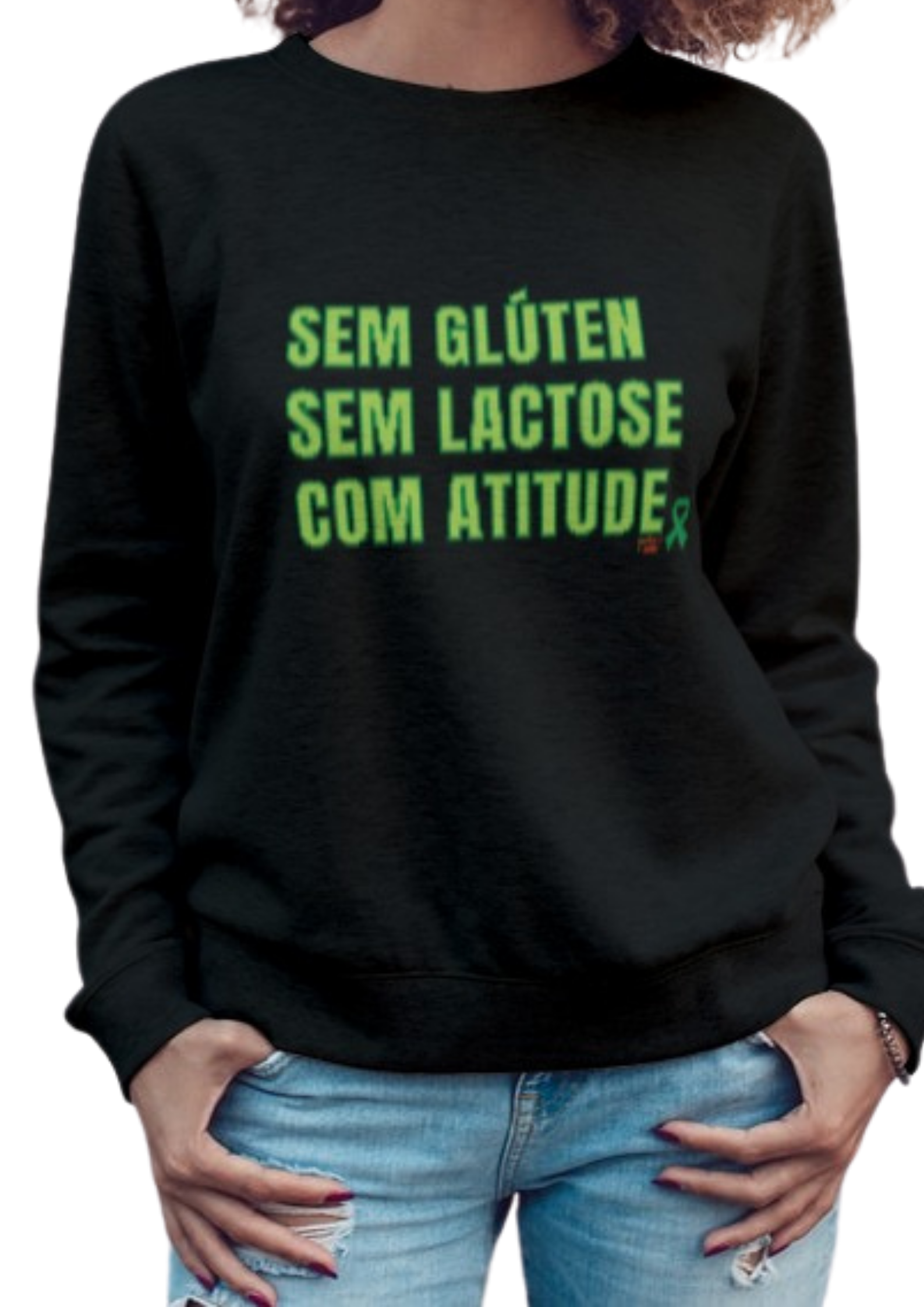 Moleton unissex Atitude