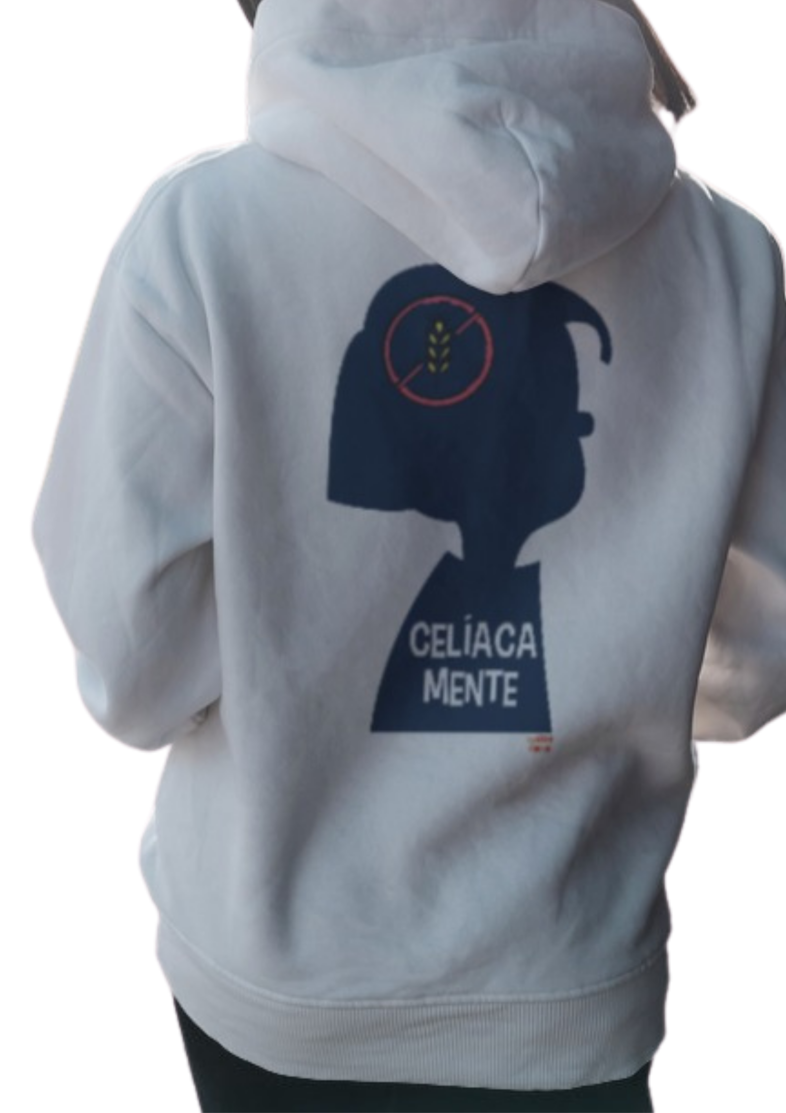 Moletom unisex com zíper Celíaca Mente
