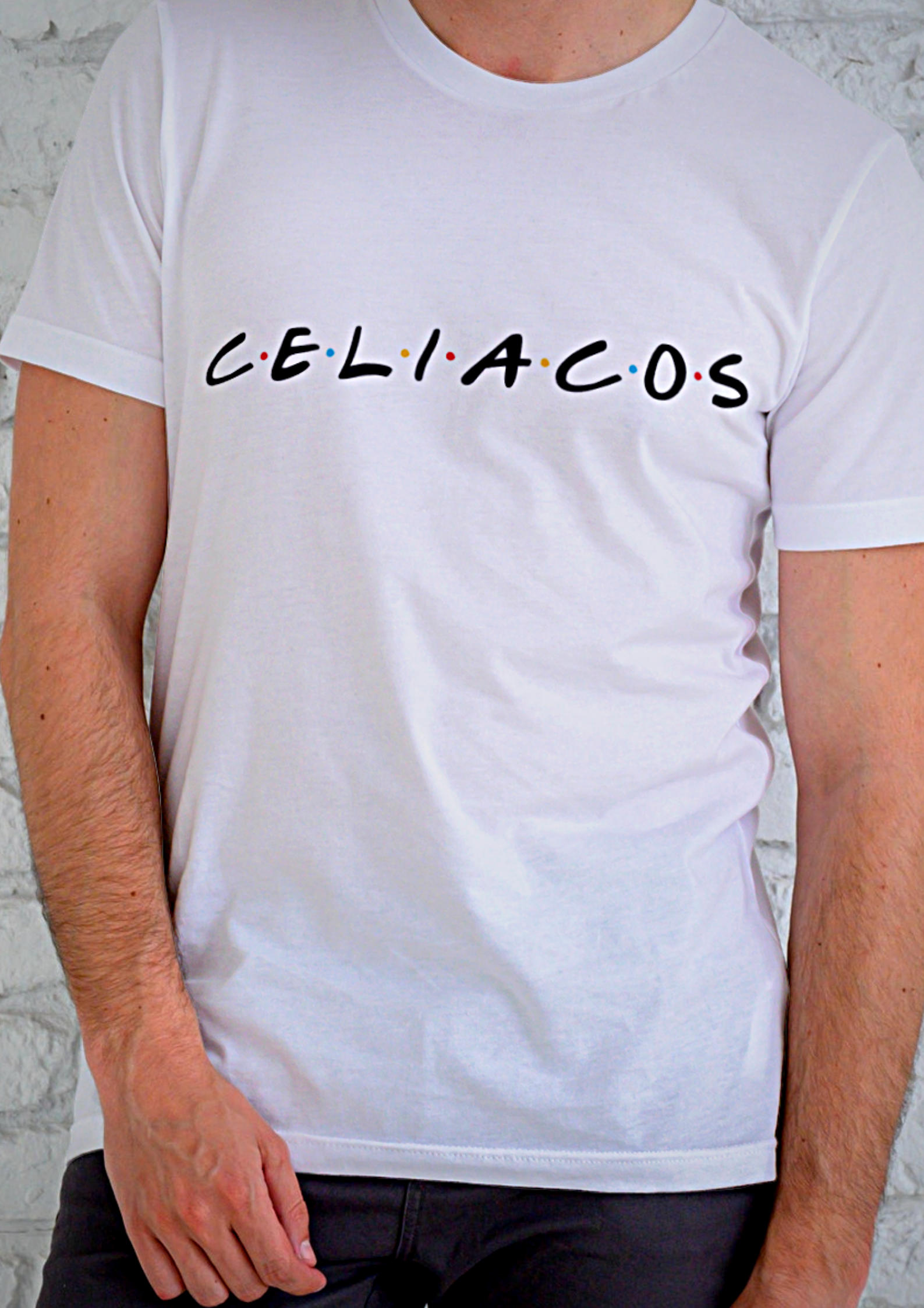T-shirt Quality Celíacos Friends