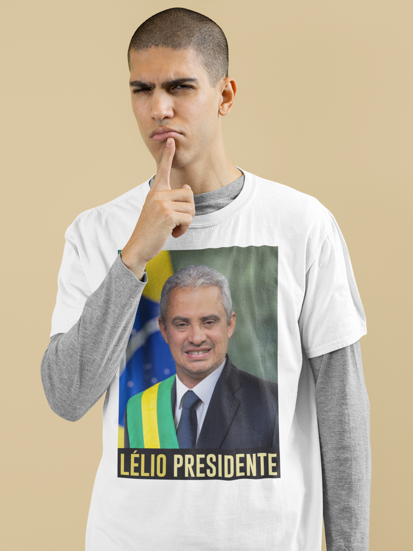 Camiseta Lélio Presidente