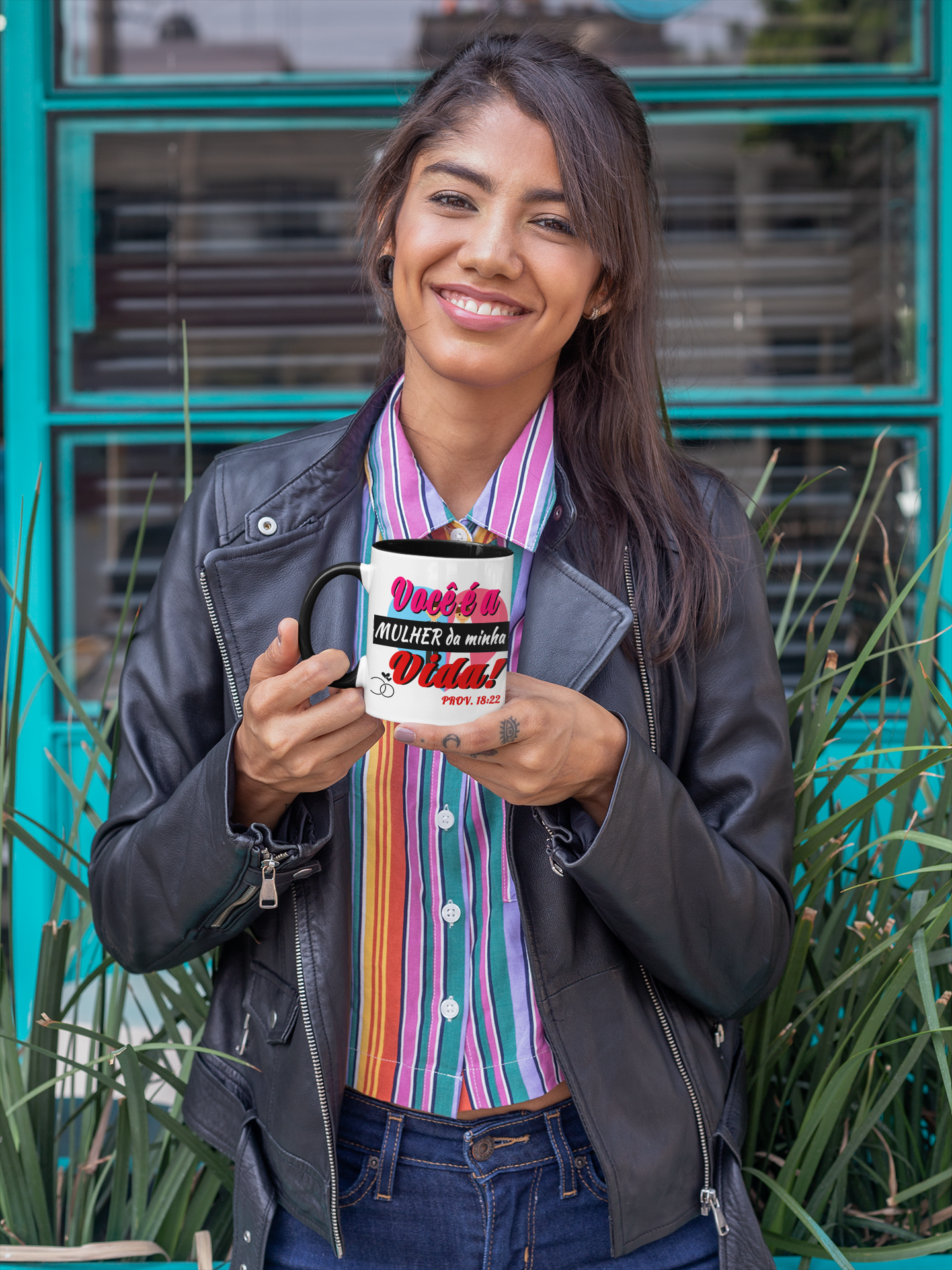 CANECA ESPECIAL PARA ESPOSAS PROVÉRBIOS 18:22