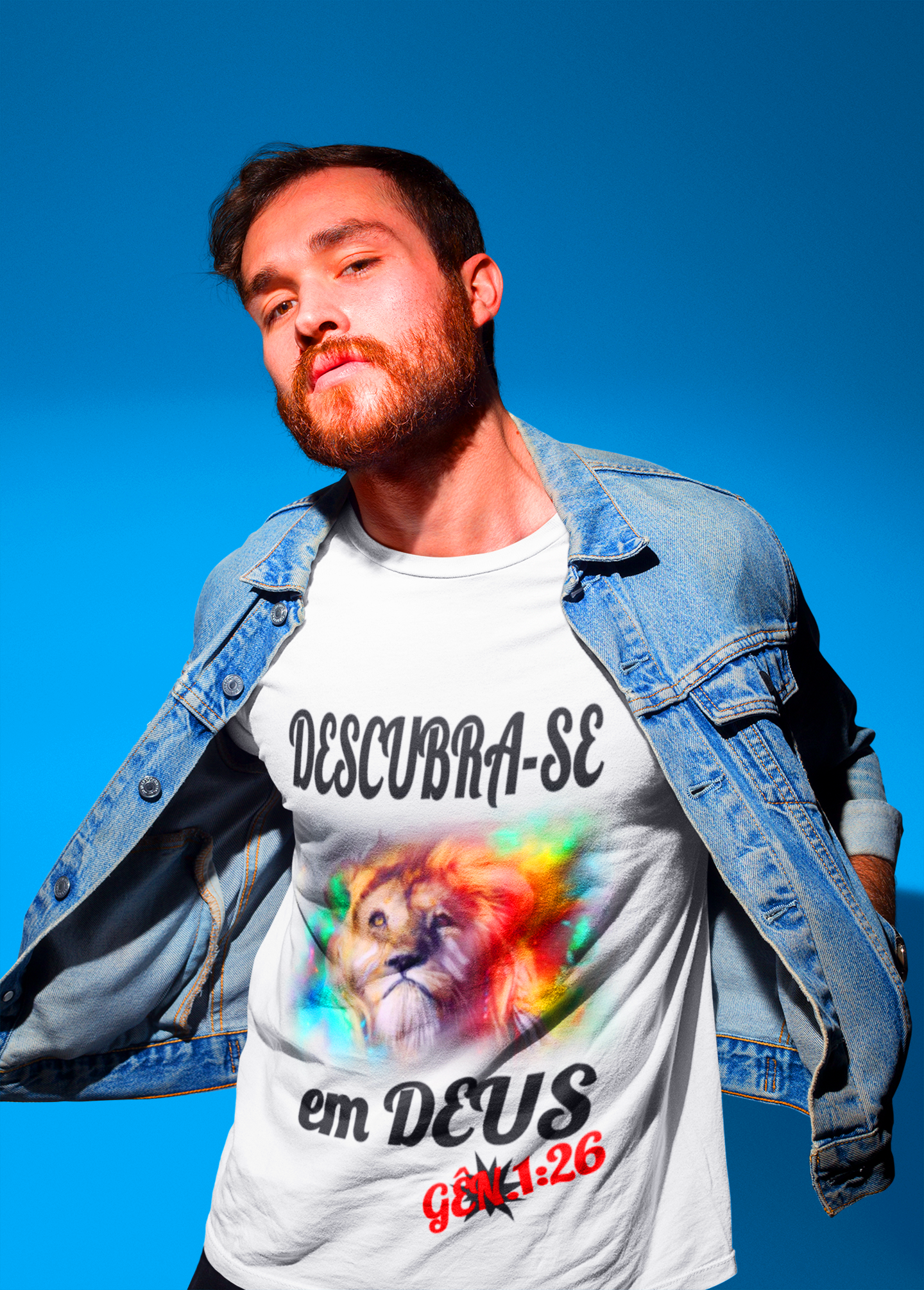 CAMISETA REINOEMMIM ESPECIAL GÊNESIS 1:26