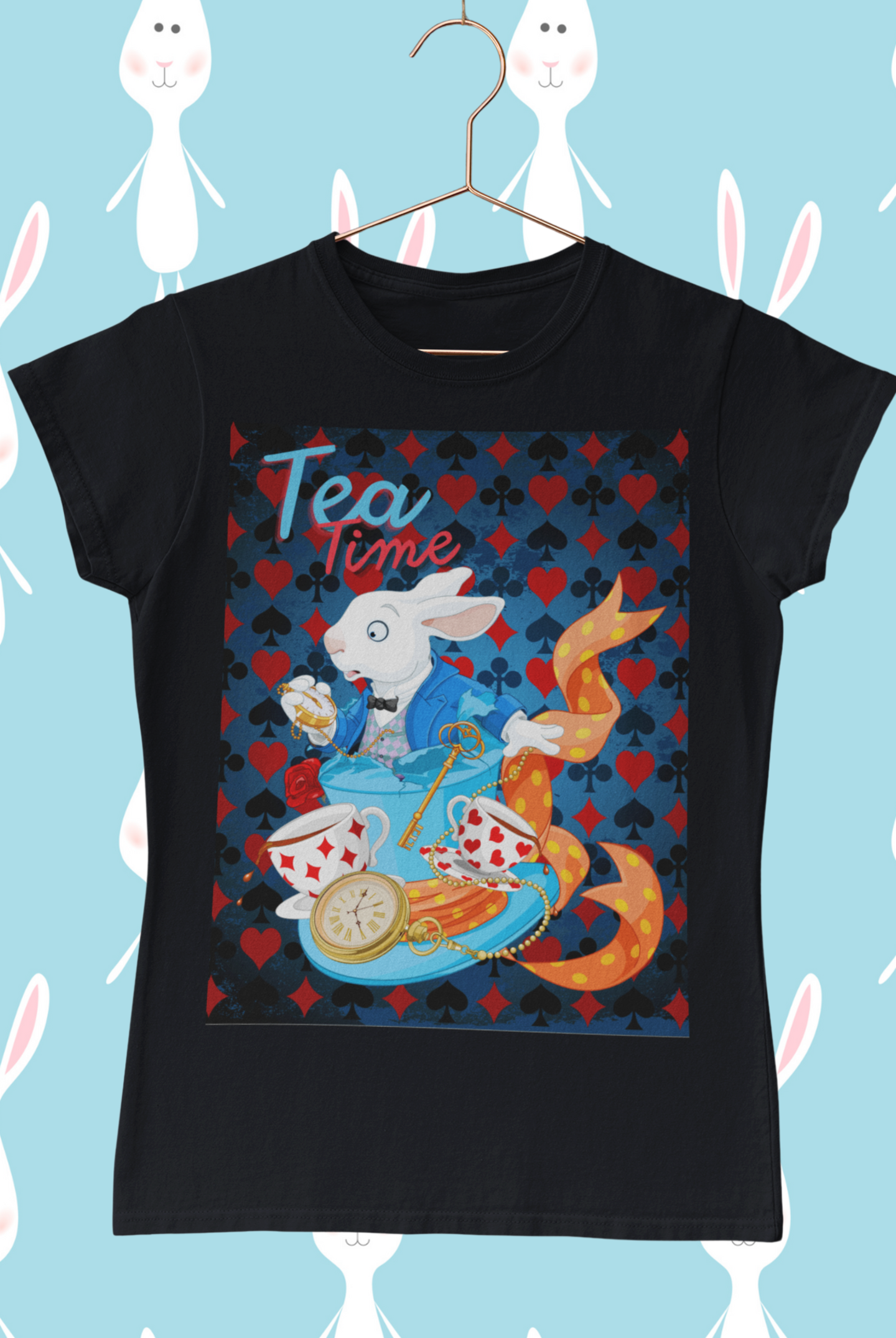 Camiseta Baby Long  Wonderfull Tea Time
