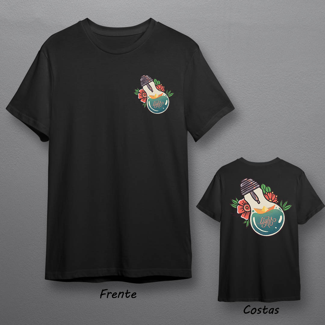 Camiseta Old School Bulb Aquarium