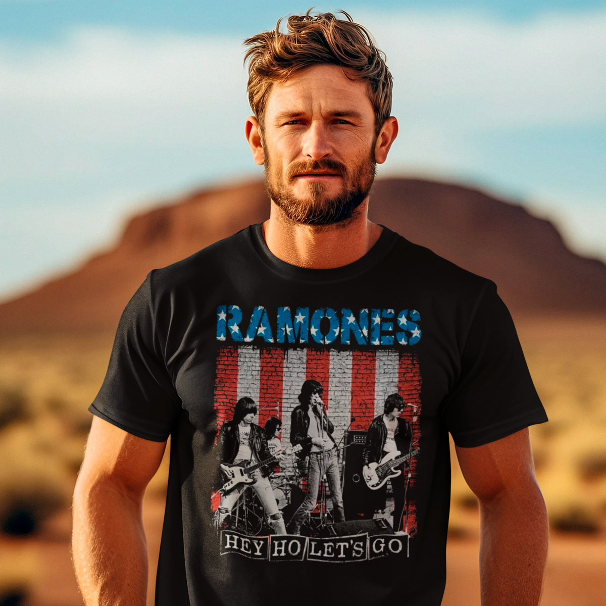 DRYFIT - Ramones Hey Ho Lets Go