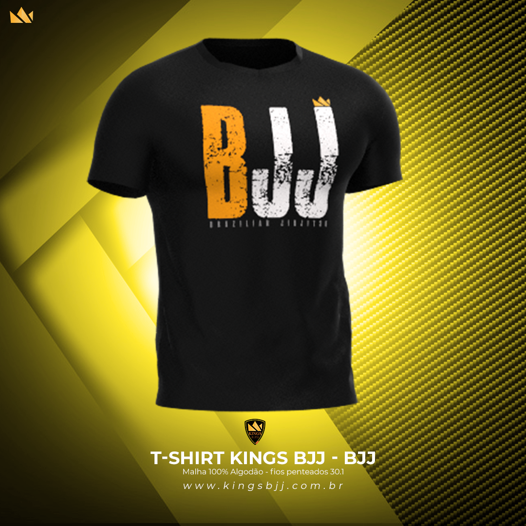 Nome do produto  Camisa Kings Bjj - Bjj colors