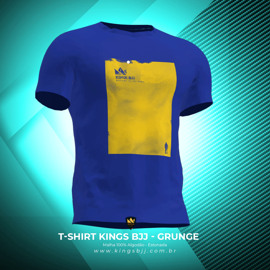 Nome do produto  Camisa Kings Bjj -Grunge Estonada