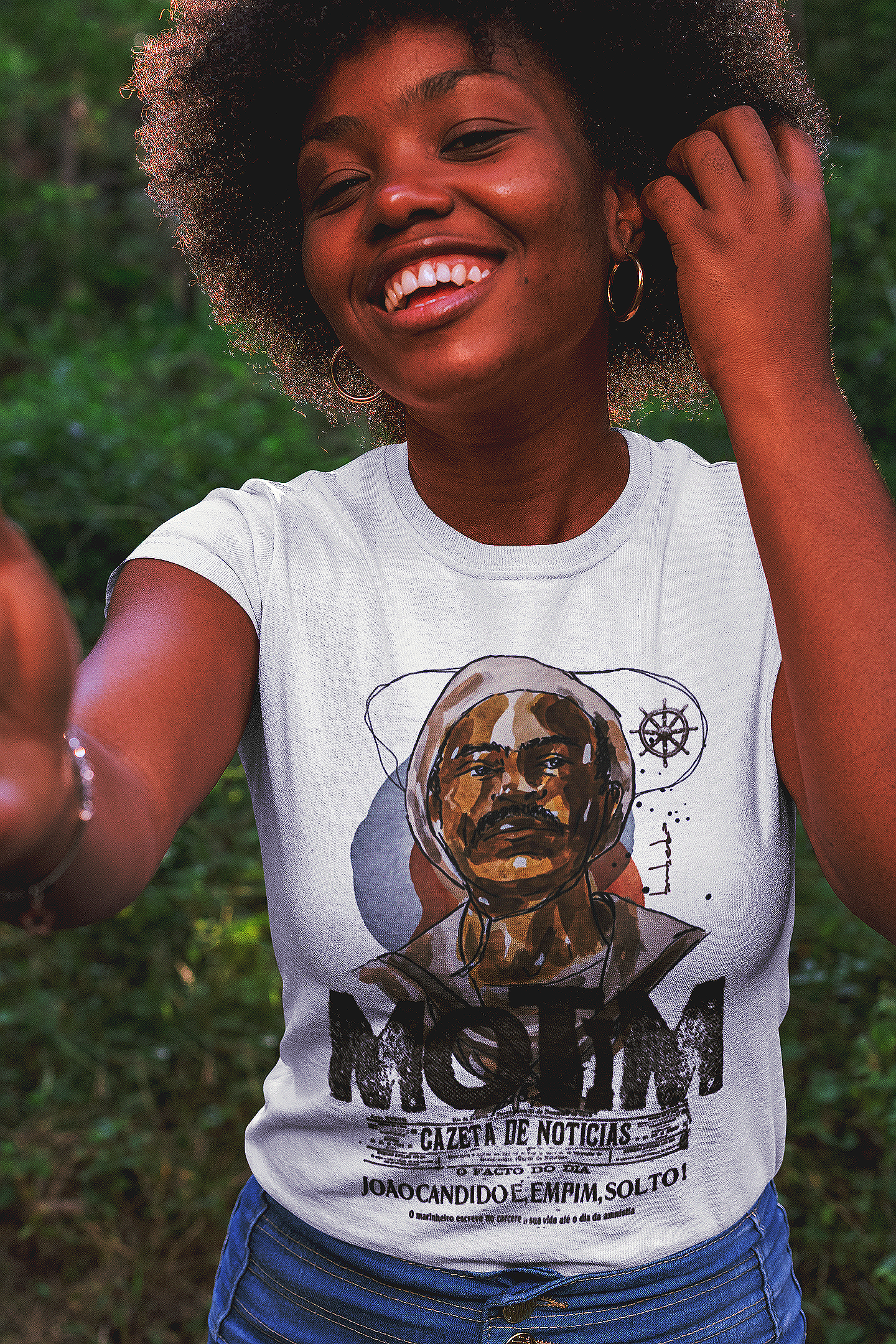 Camiseta João Candido Feminina