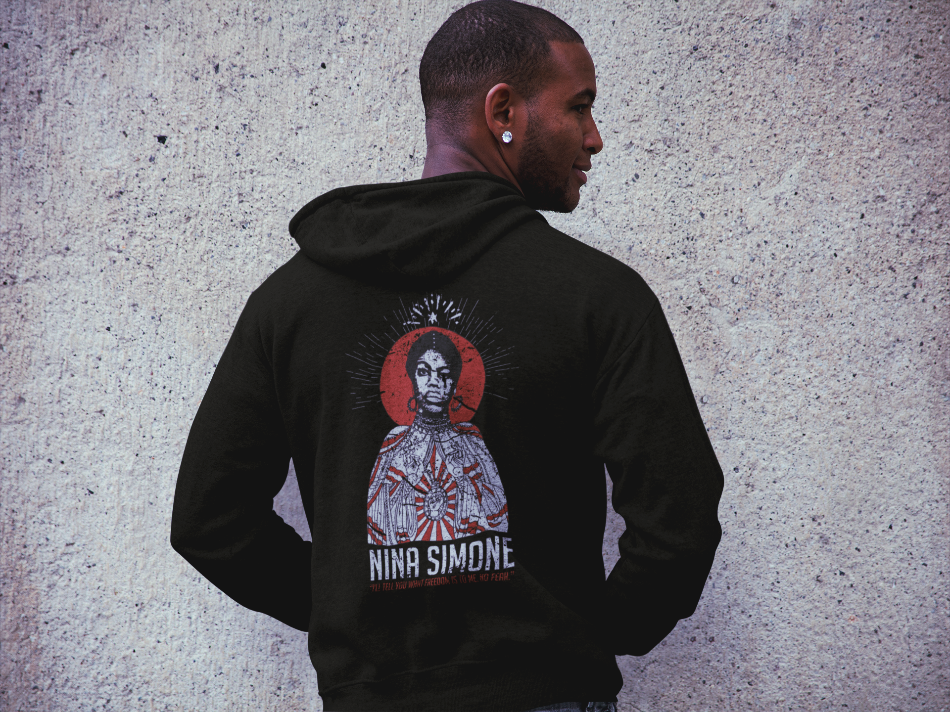 Moleton Ziper Frontal Santa Nina Unissex