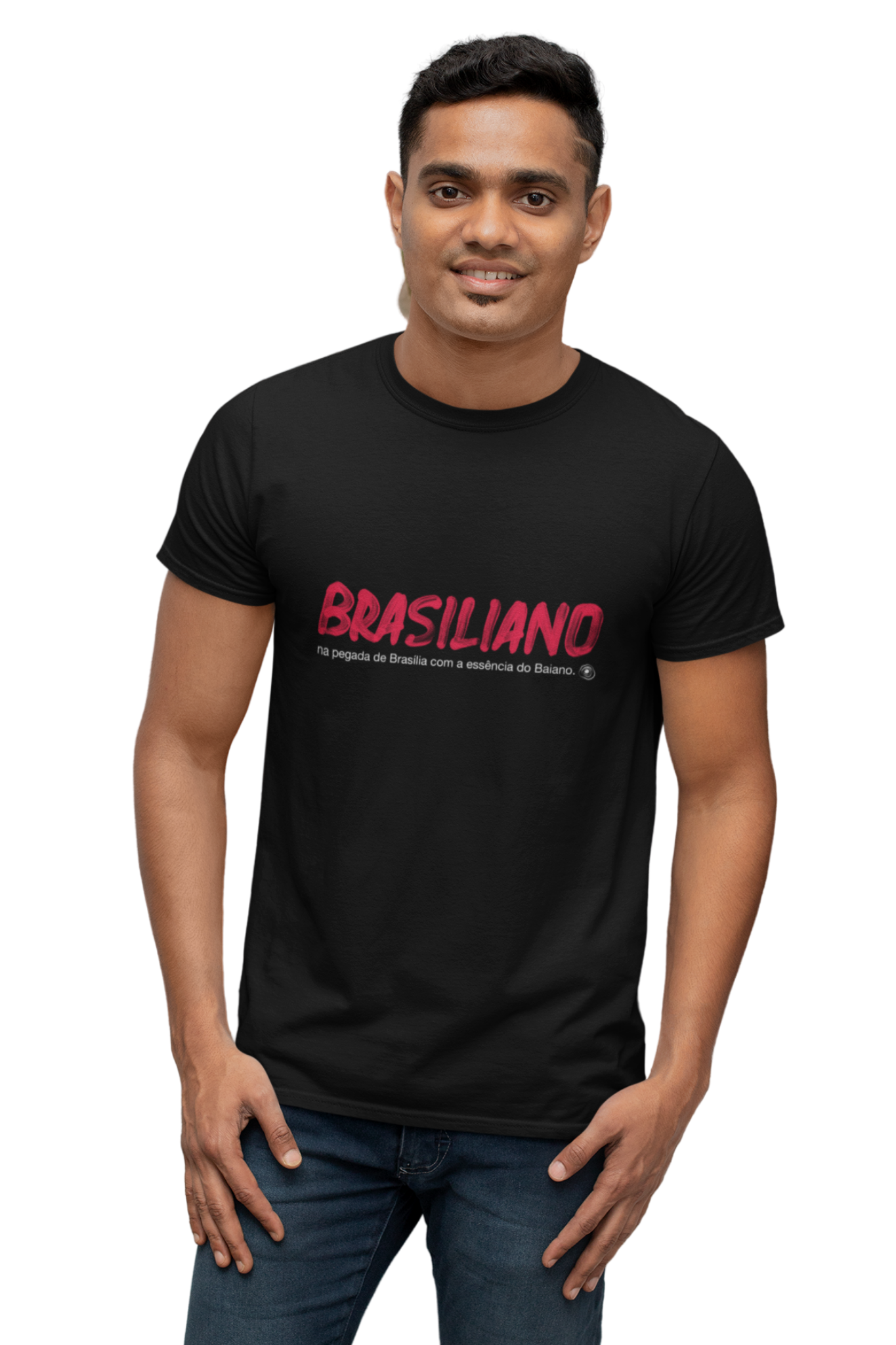 Brasiliano Quality rosa - letras brancas