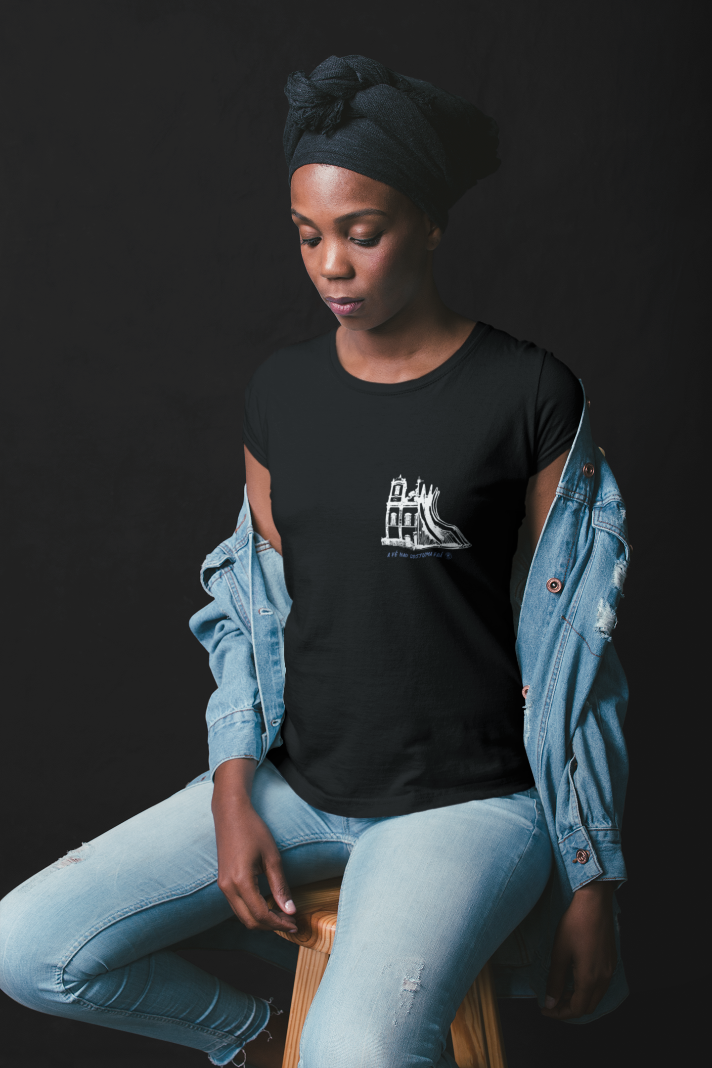 A Fé não costuma faiá com símbolo branco