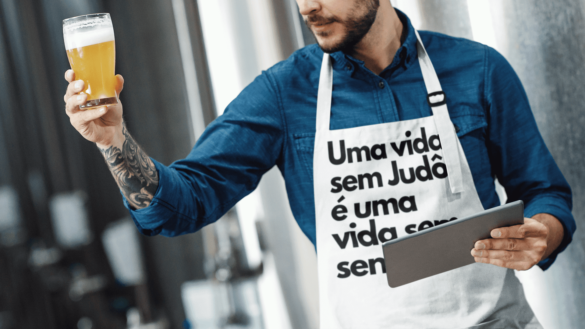 Avental Churrasqueiro Judoca 