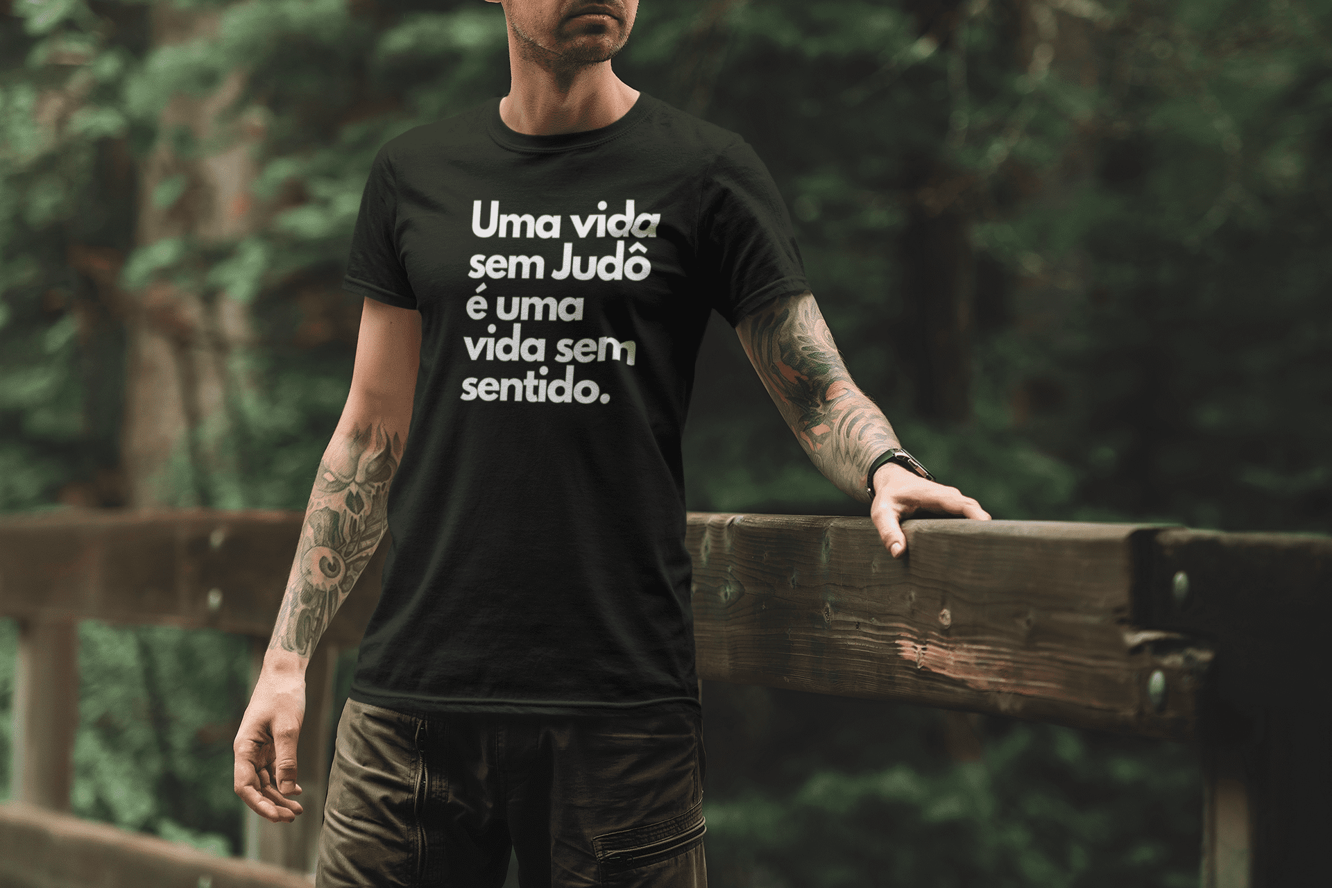 T-SHIRTY QUALITY COLORIDA VIDA SEM JUDO