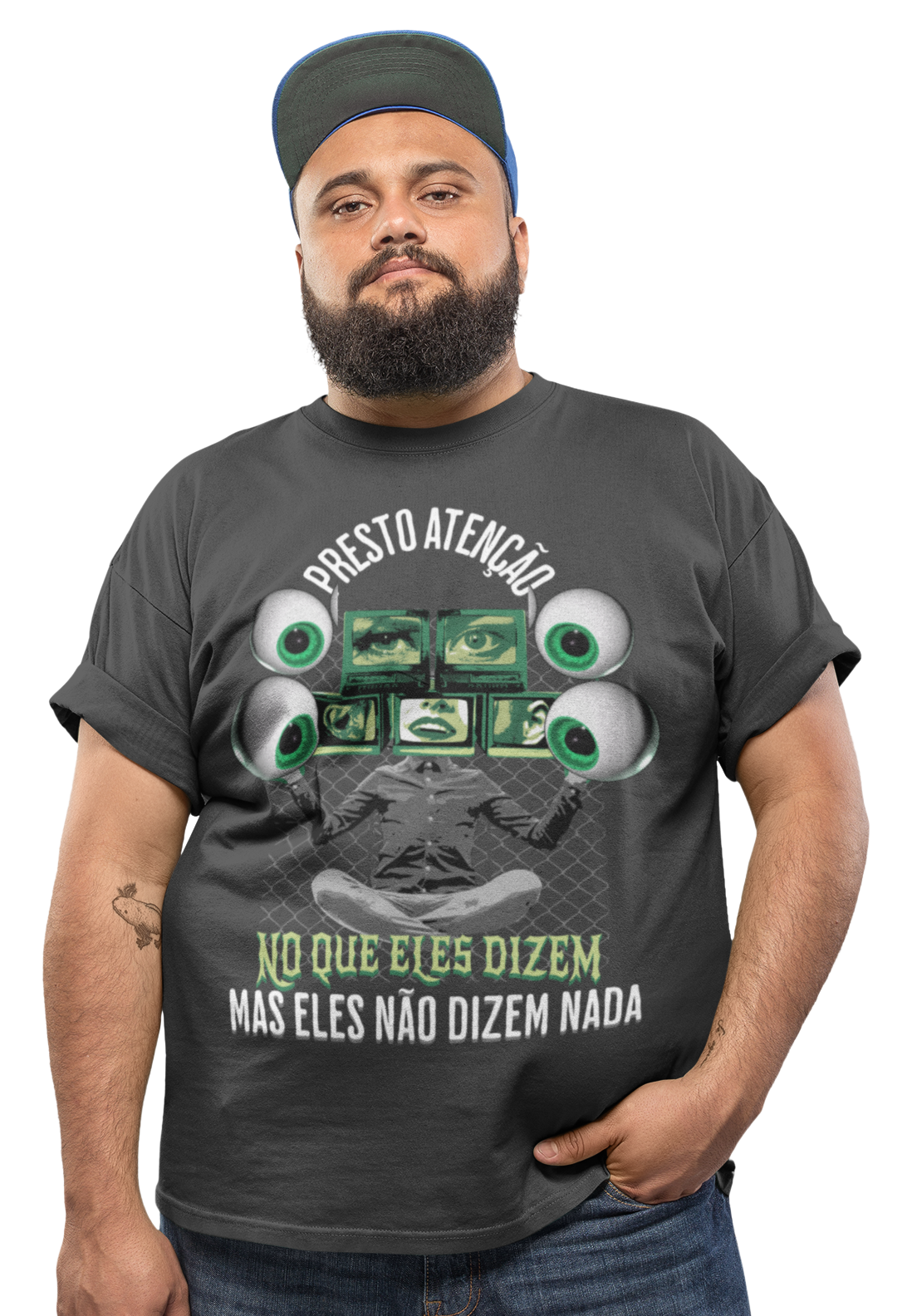 Camiseta Eles não dizem nada