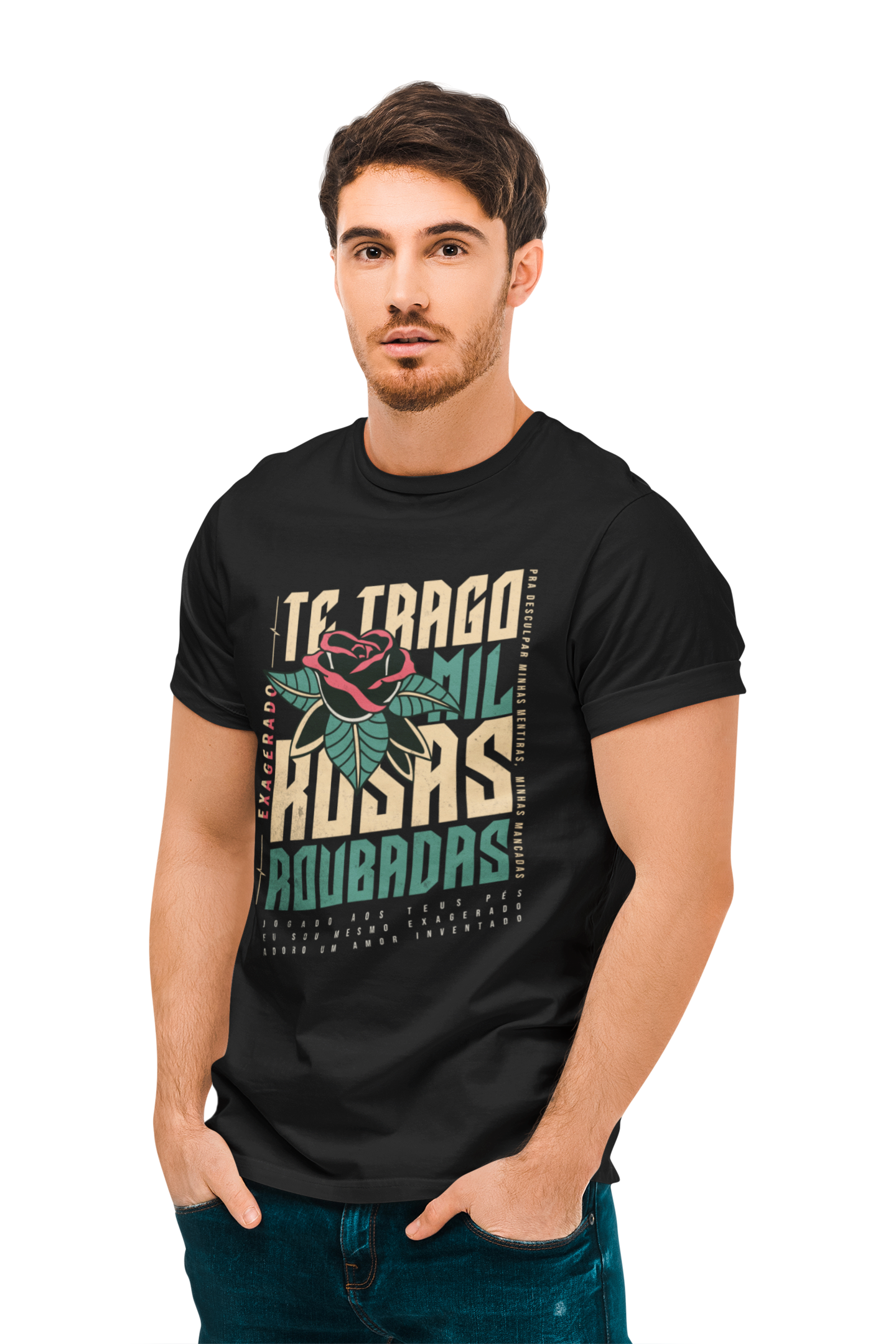 Camiseta Mil rosas roubadas