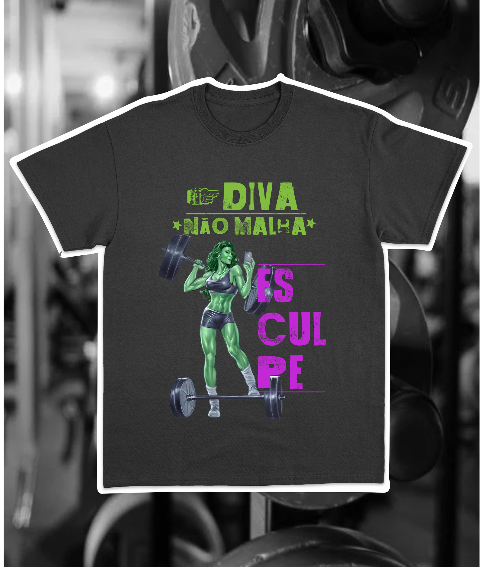 CAMISETA MAROMBA DIVAS MULHER-HULK
