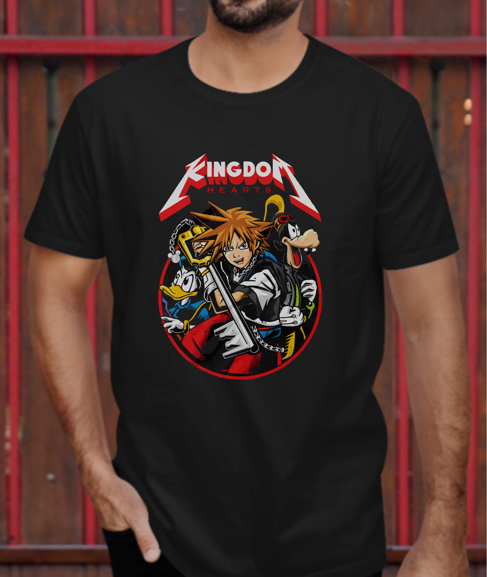 CAMISETA KINGDON HEART