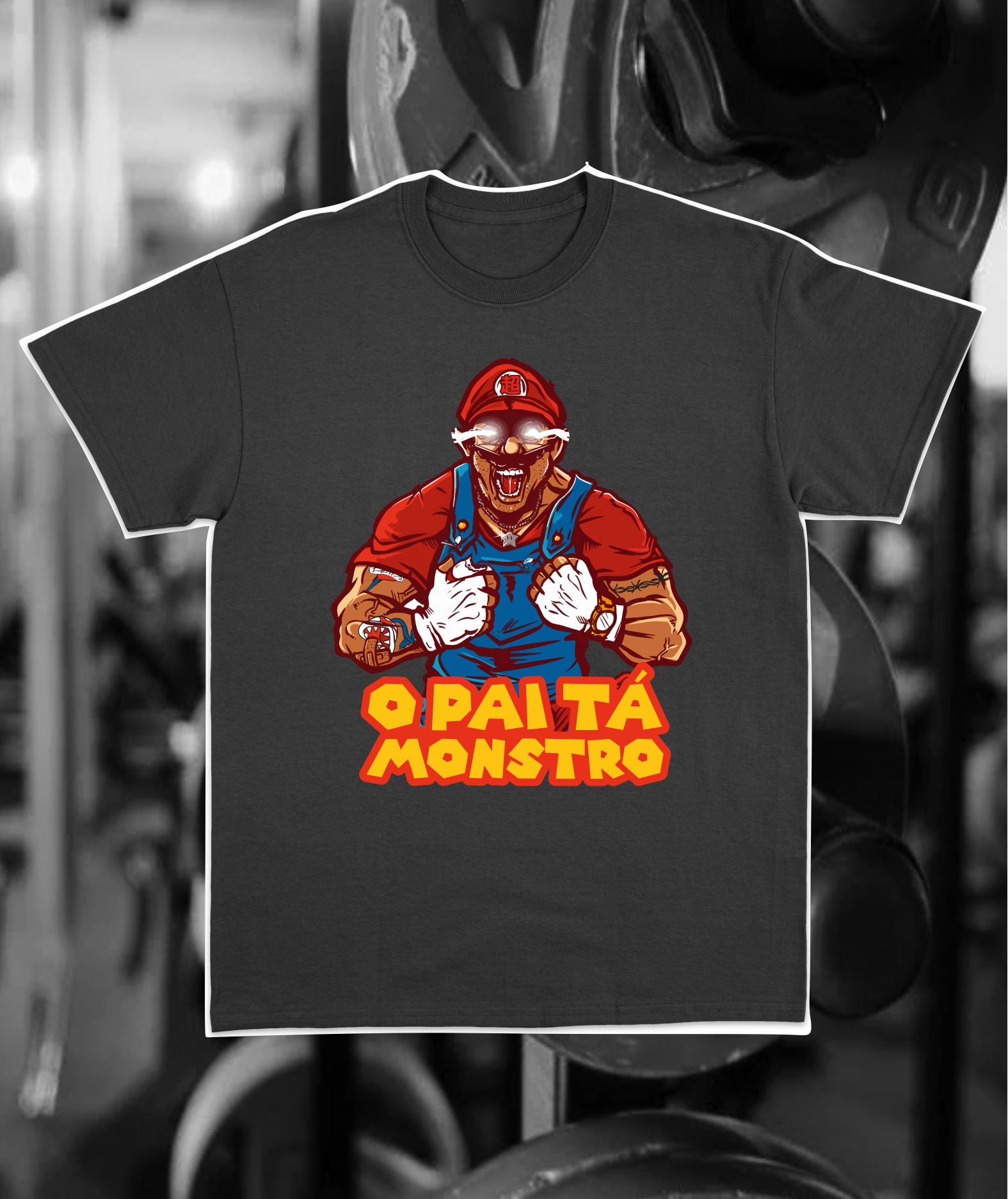 CAMISETA MAROMBA VAI MONSTRO