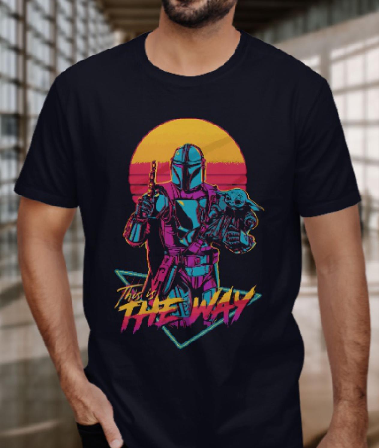 CAMISETA STAR WARS MANDU E BABY