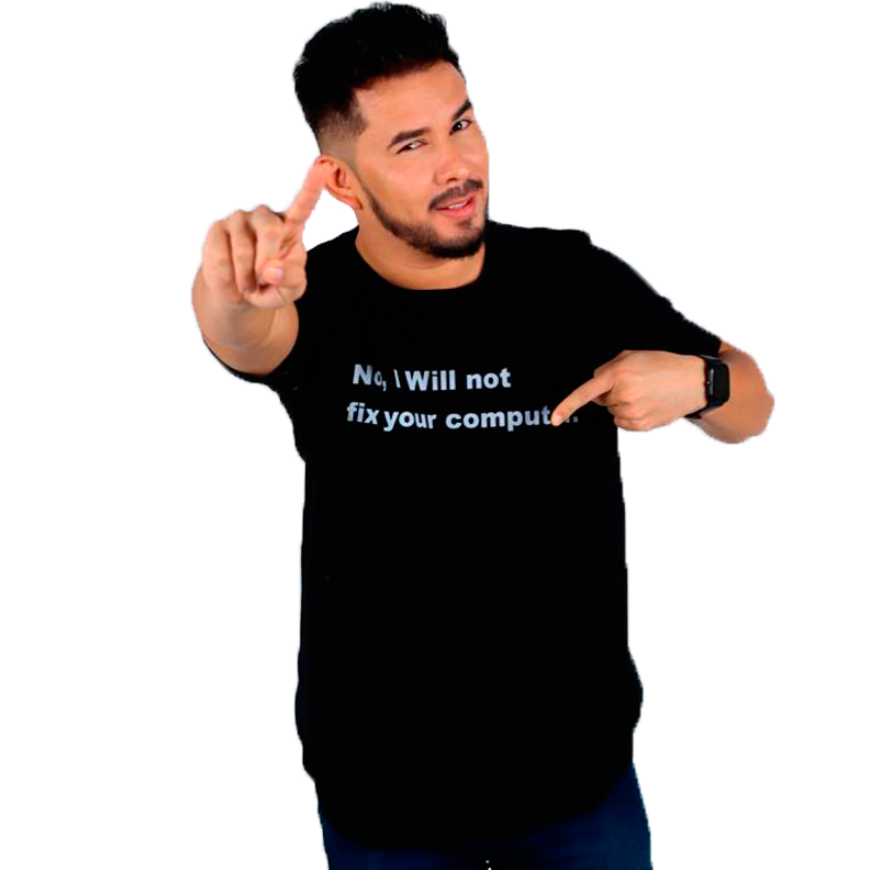 No, I will not fix your computer