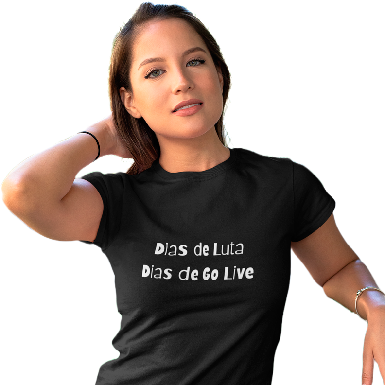 Nome do produto: Camiseta Feminina - Dias de Go Live