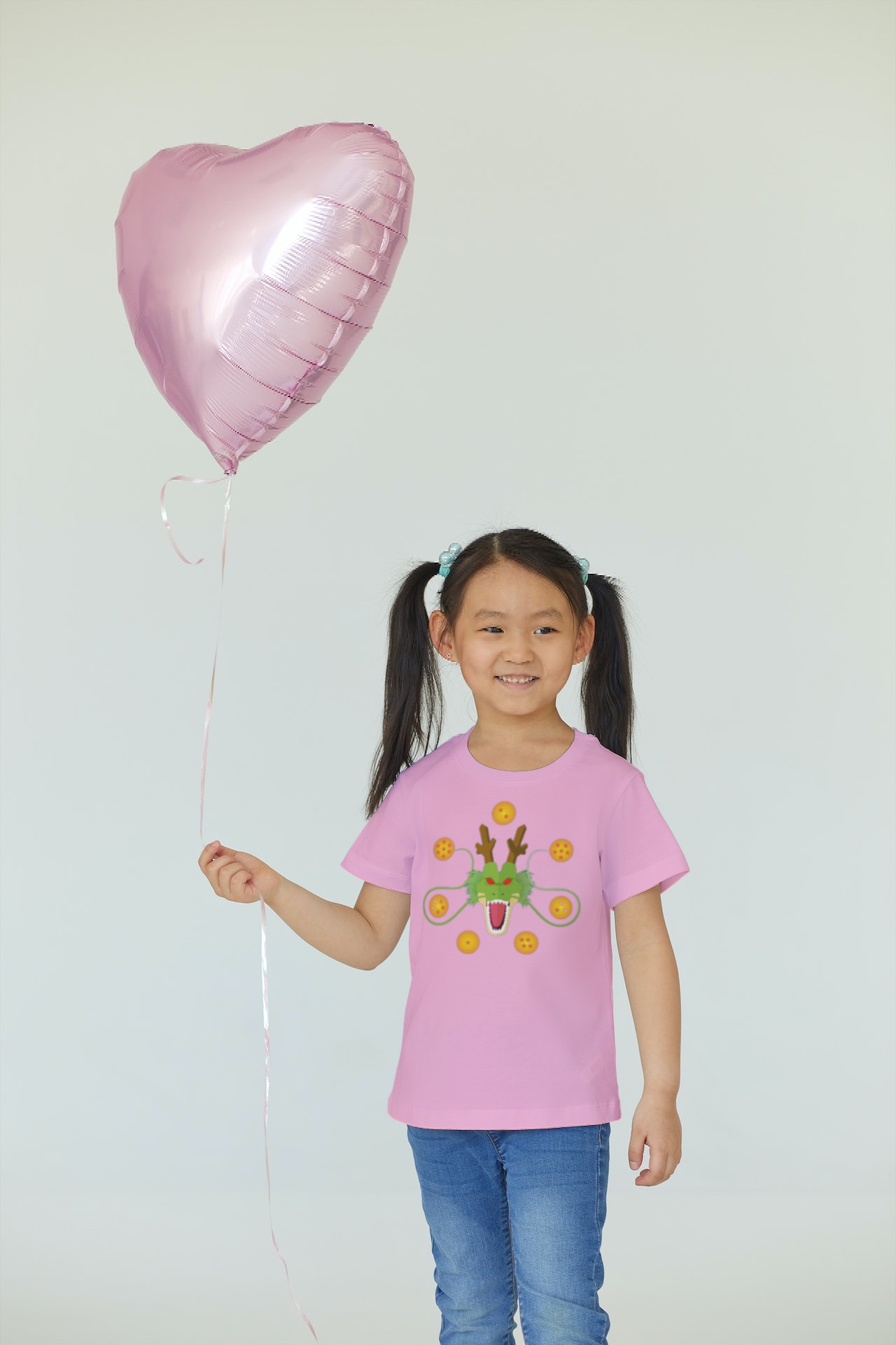 Camiseta Infantil Shenlong
