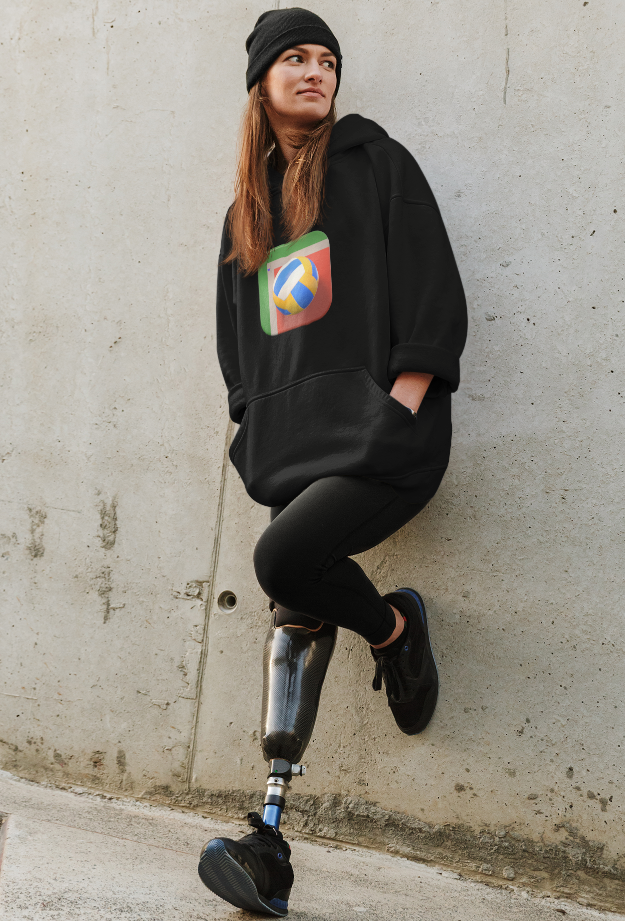 HOODIE VOLLEYBALL - UNISSEX