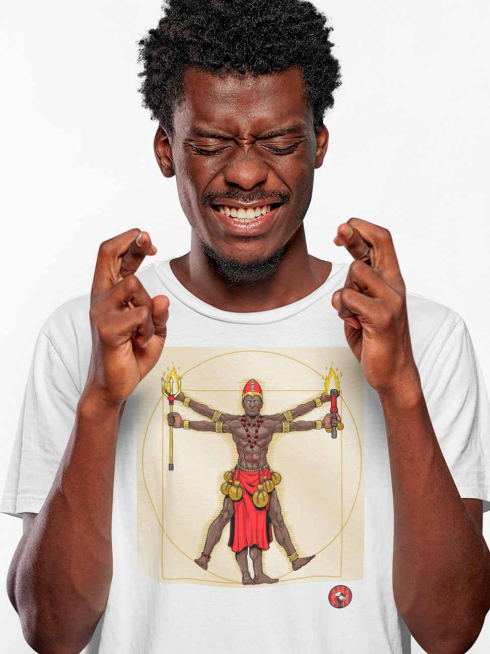 Camisa Exu vitruviano