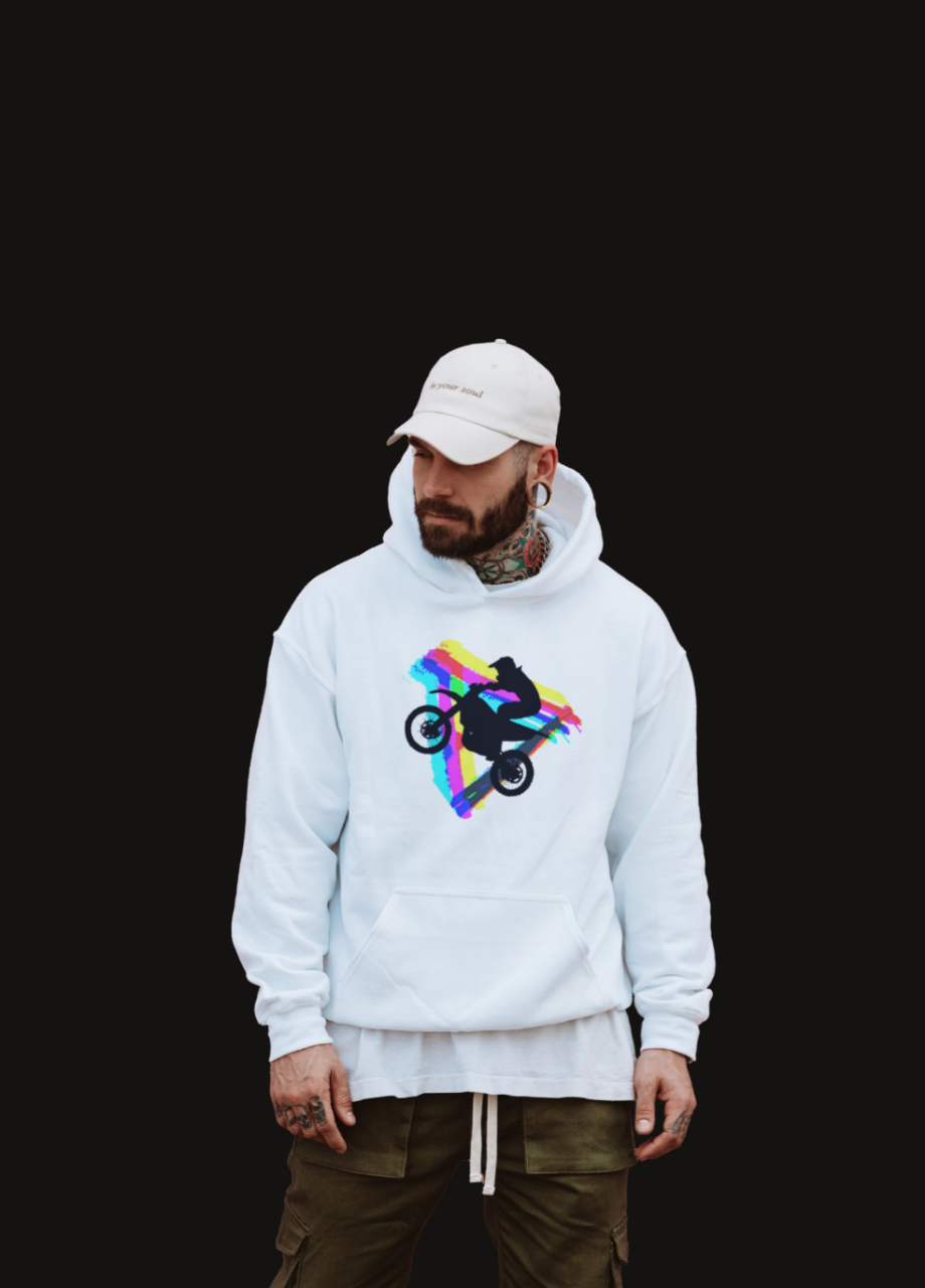 Camisa Unissex Moletom - Motocross 