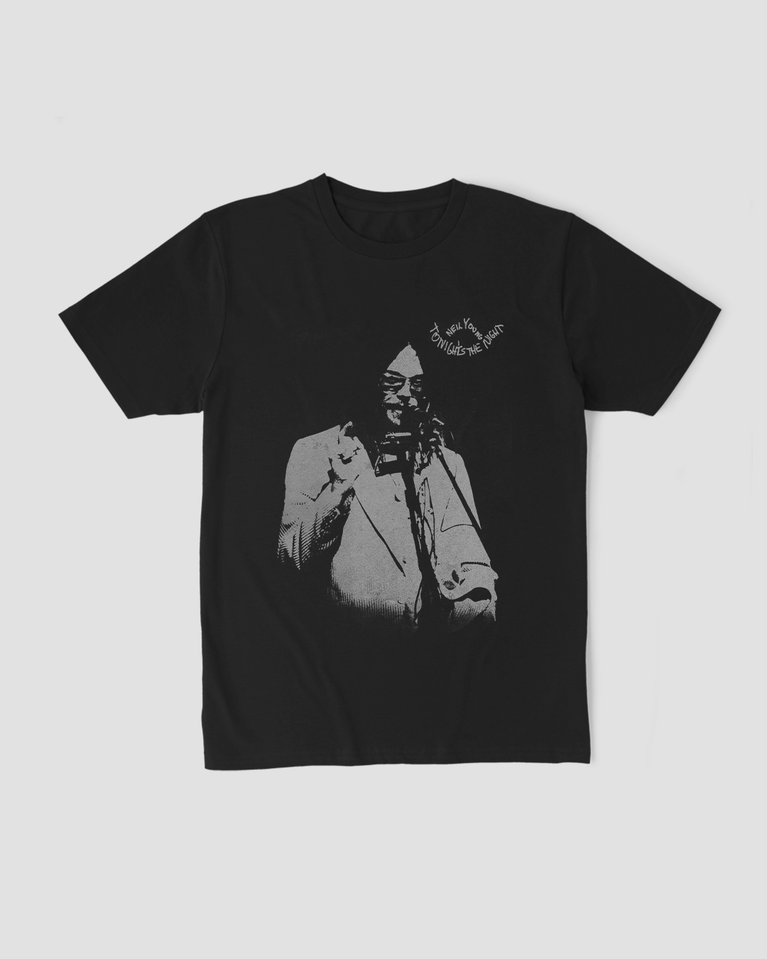 T-Shirt Quality Camiseta Neil Young Tonight Mind The Gap Co. em MTGCo.