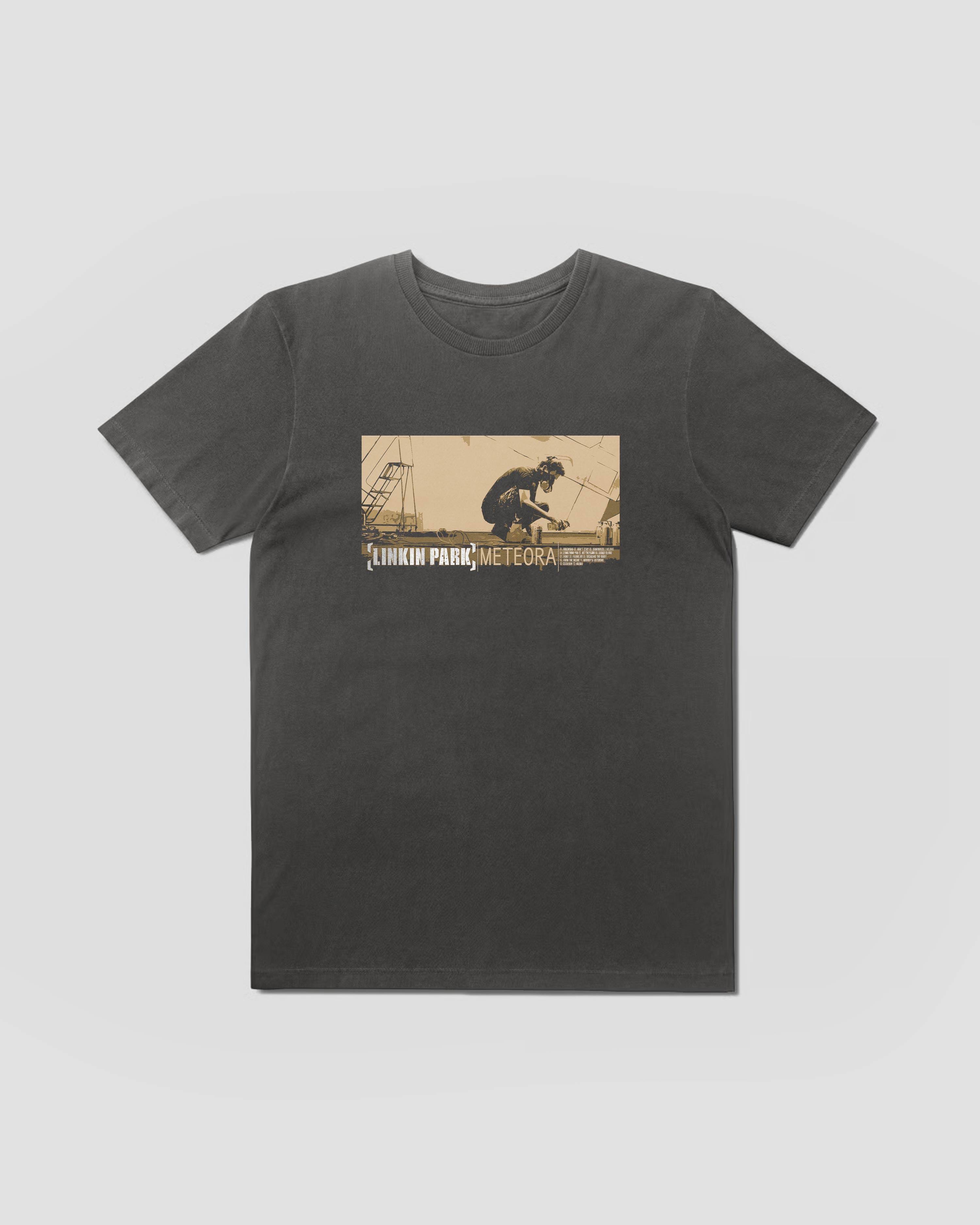 T-Shirt Estonada Camiseta Linkin Park Meteora Mind The Gap Co. em