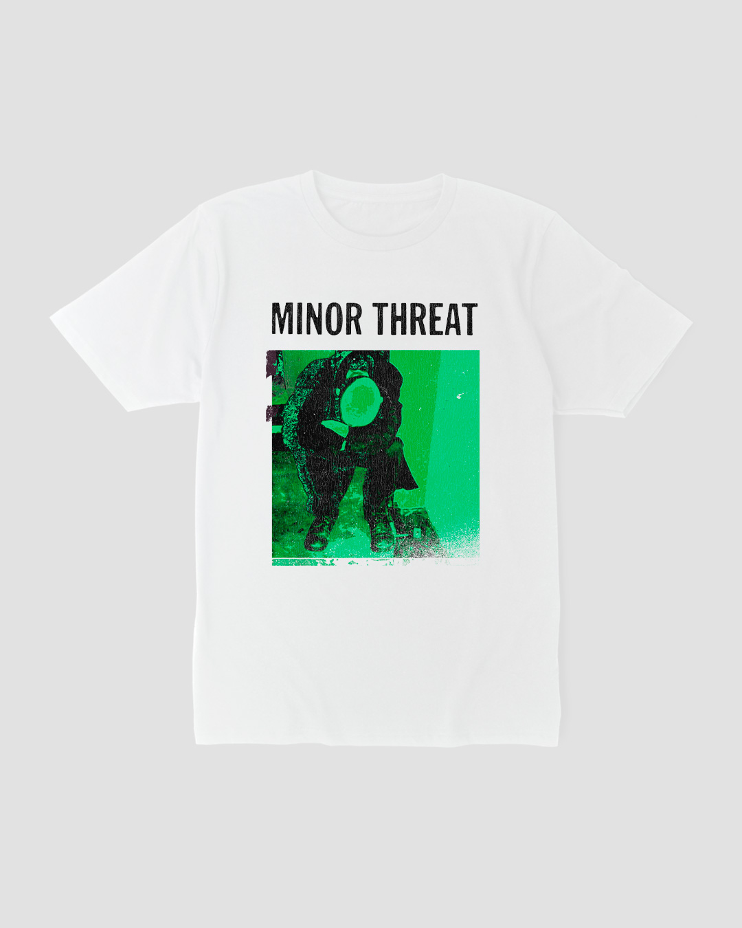 T-Shirt Quality Camiseta Minor Threat White Mind The Gap Co. em MTGCo.