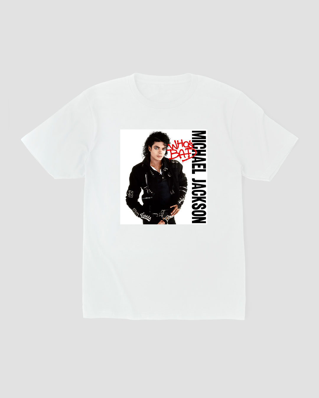 T-Shirt Quality Camiseta Michael Jackson Bad Mind The Gap Co. em