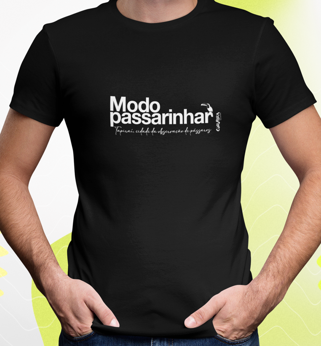 Camiseta modo passarinhar - Tapiraí