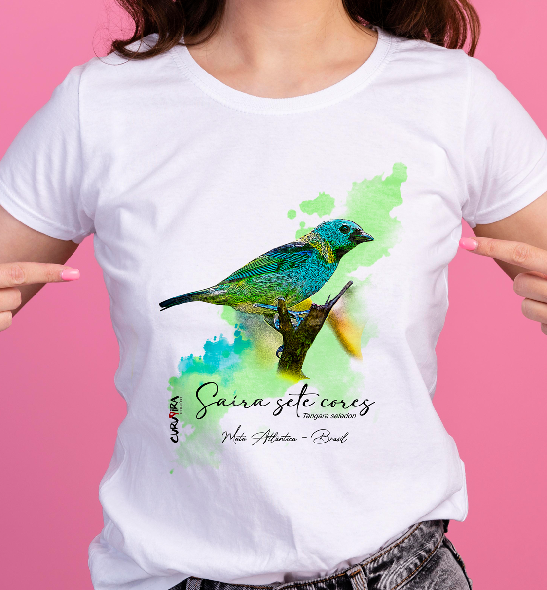 camiseta sete cores