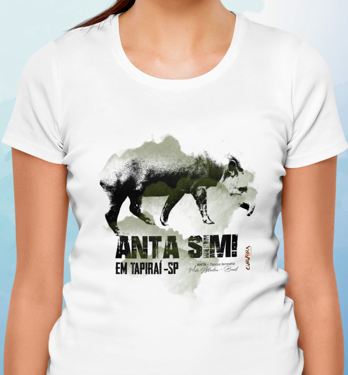 camiseta anta sim tapirai