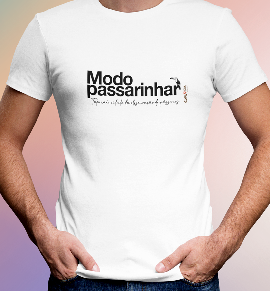 Camiseta modo passarinhar - Tapiraí
