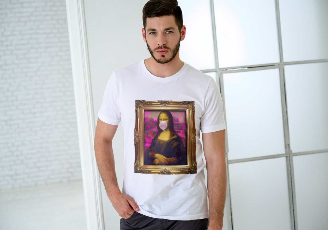 STREETART COLLECTION - MONALISA GRAFITTI