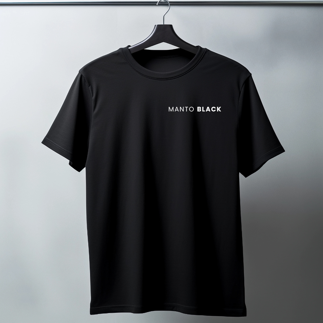 Camiseta Manto Black Simples