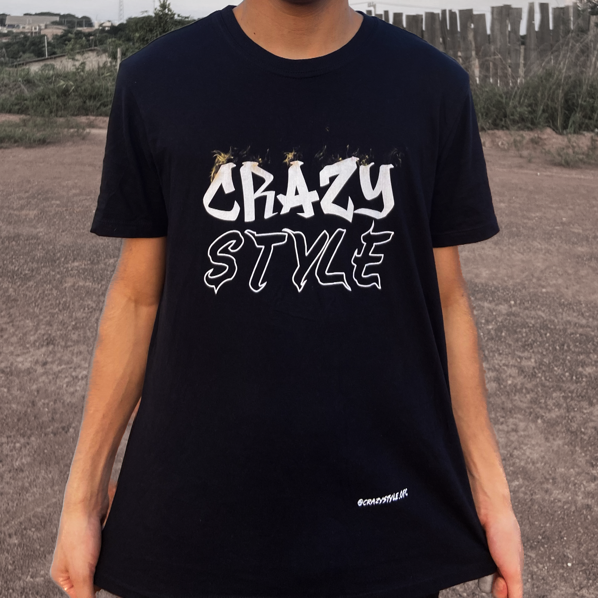 Camiseta Crazy Style FIRE