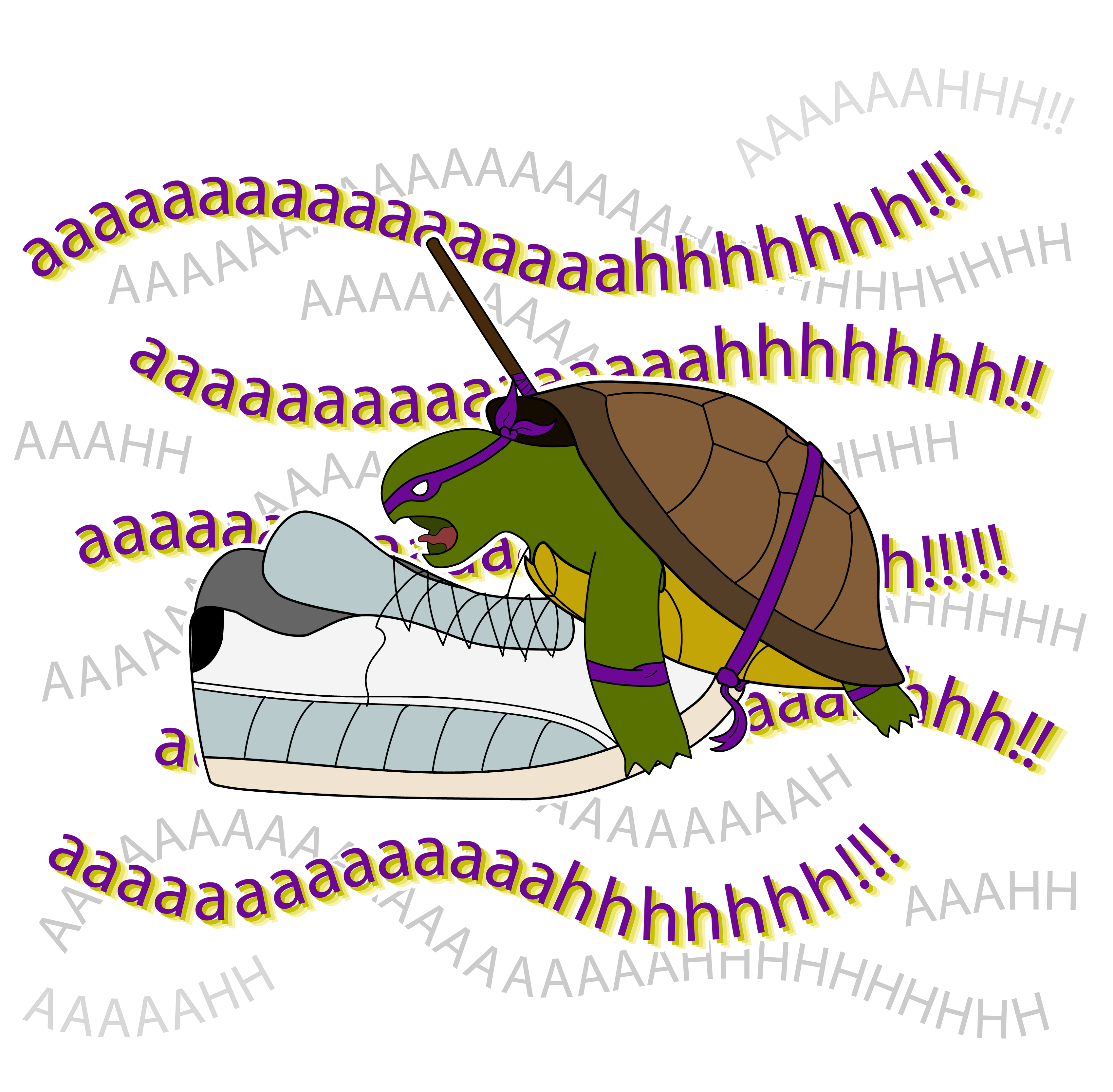 Donatello que Geme (Tartarugas Ninja)