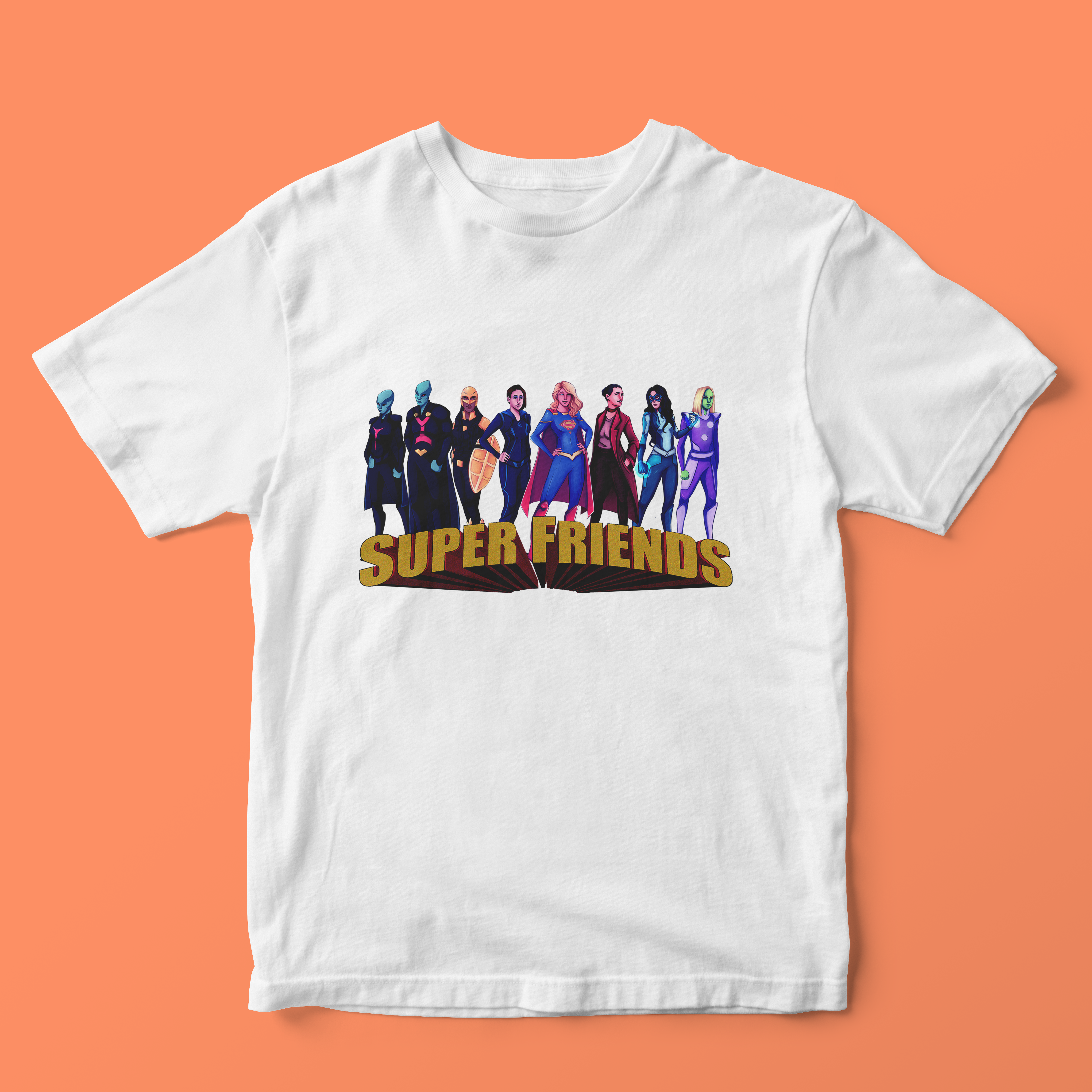 Superfriends -  T-SHIRT QUALITY