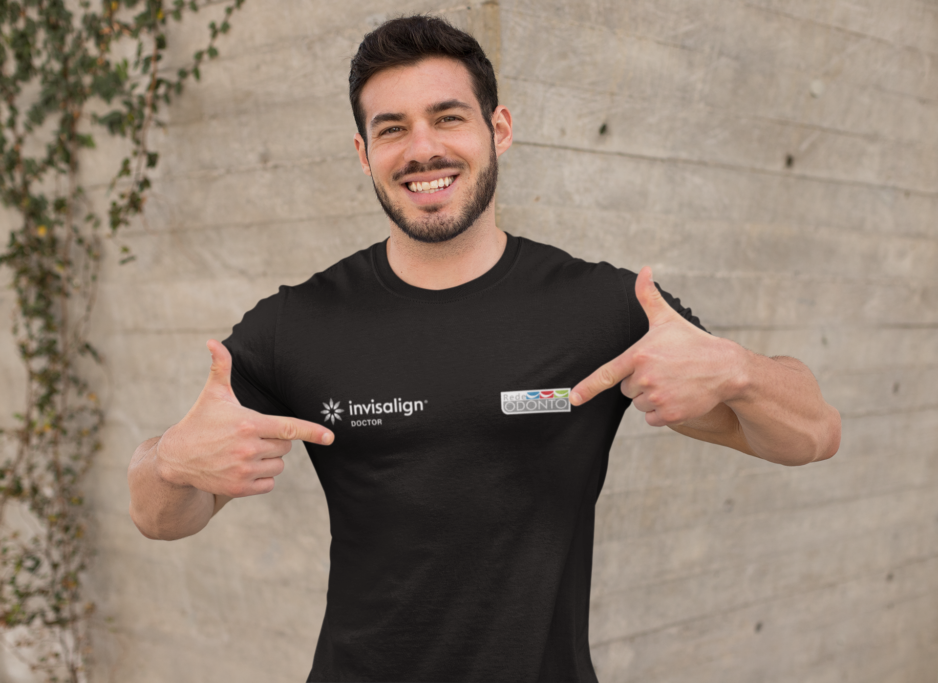 T-shirt Invisalign Doctor da Rede Odonto