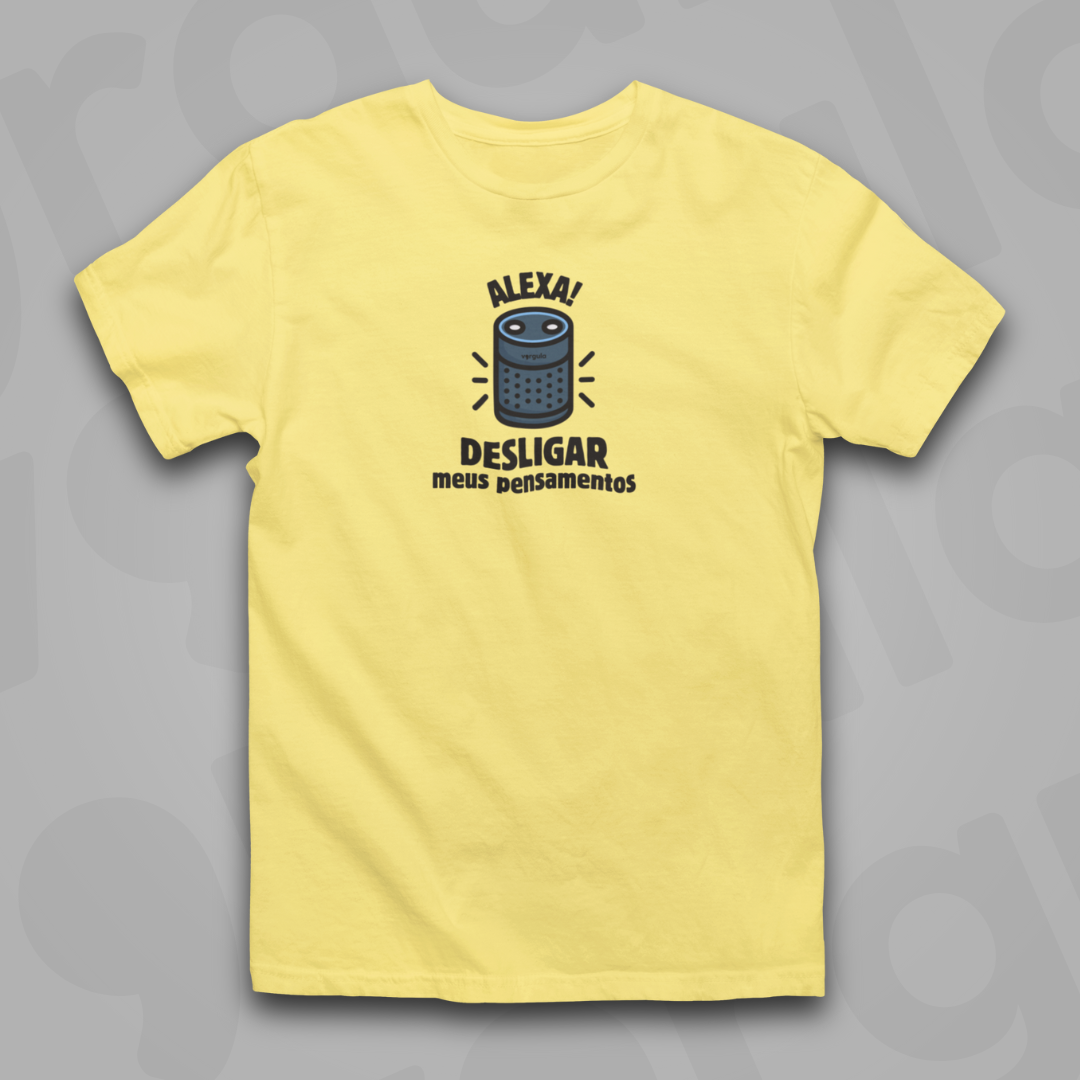 Alexa, desligar meus pensamentos